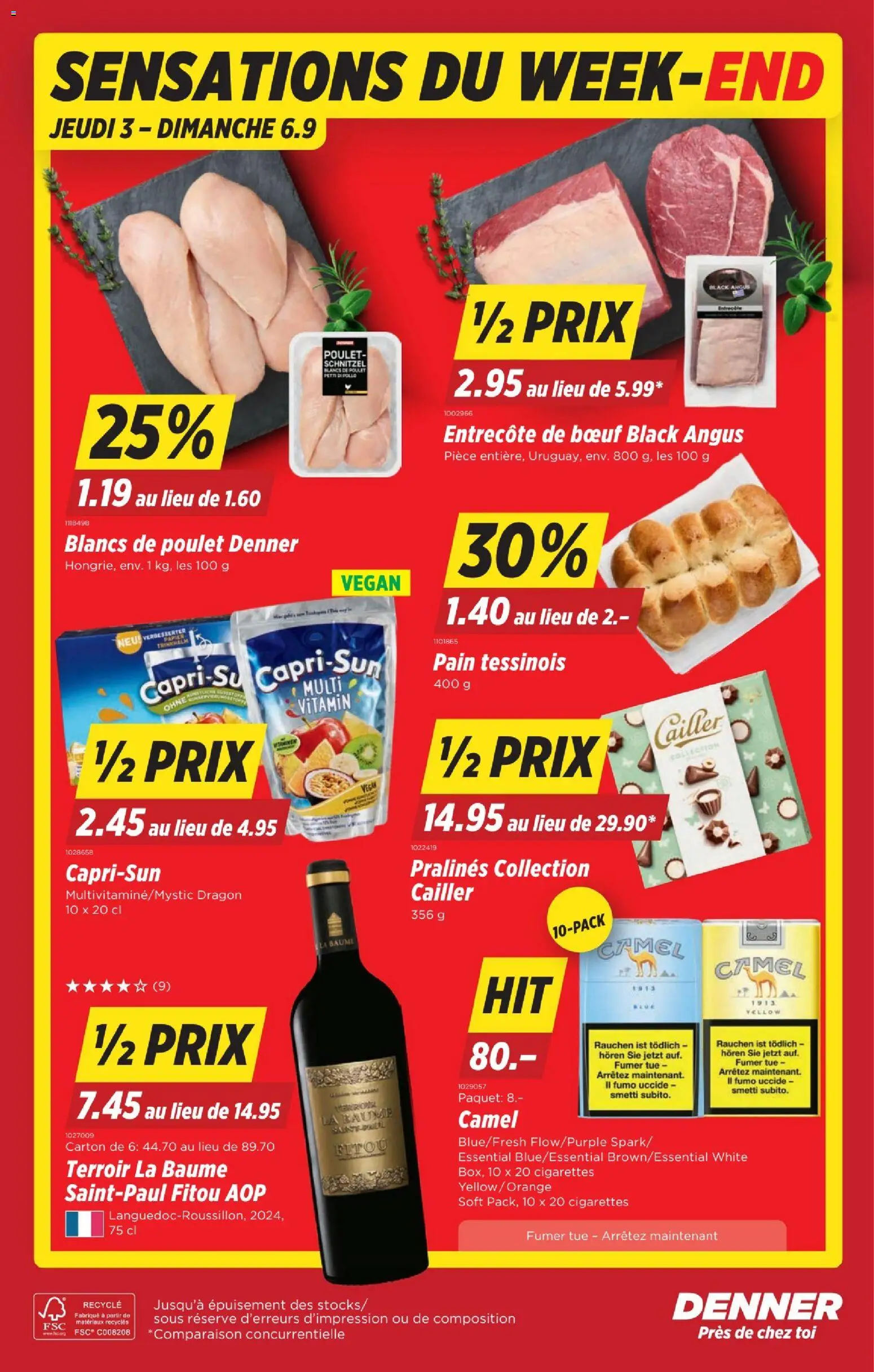 Denner aktionen FR – gültig ab 03.09.2026 | Seite: 20