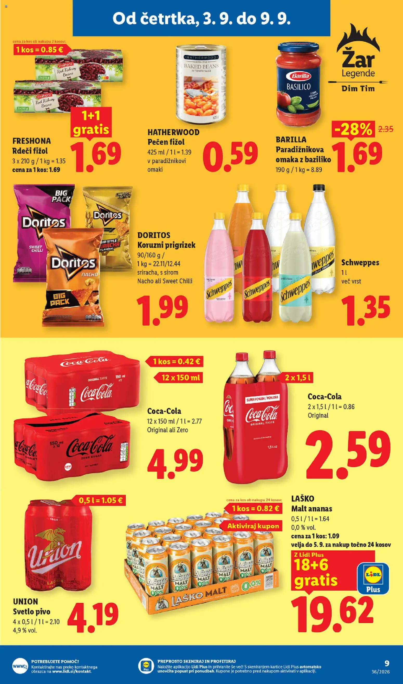 Novi Lidl katalog ponudbe – veljaven od 03.09.2026 | Stran: 9