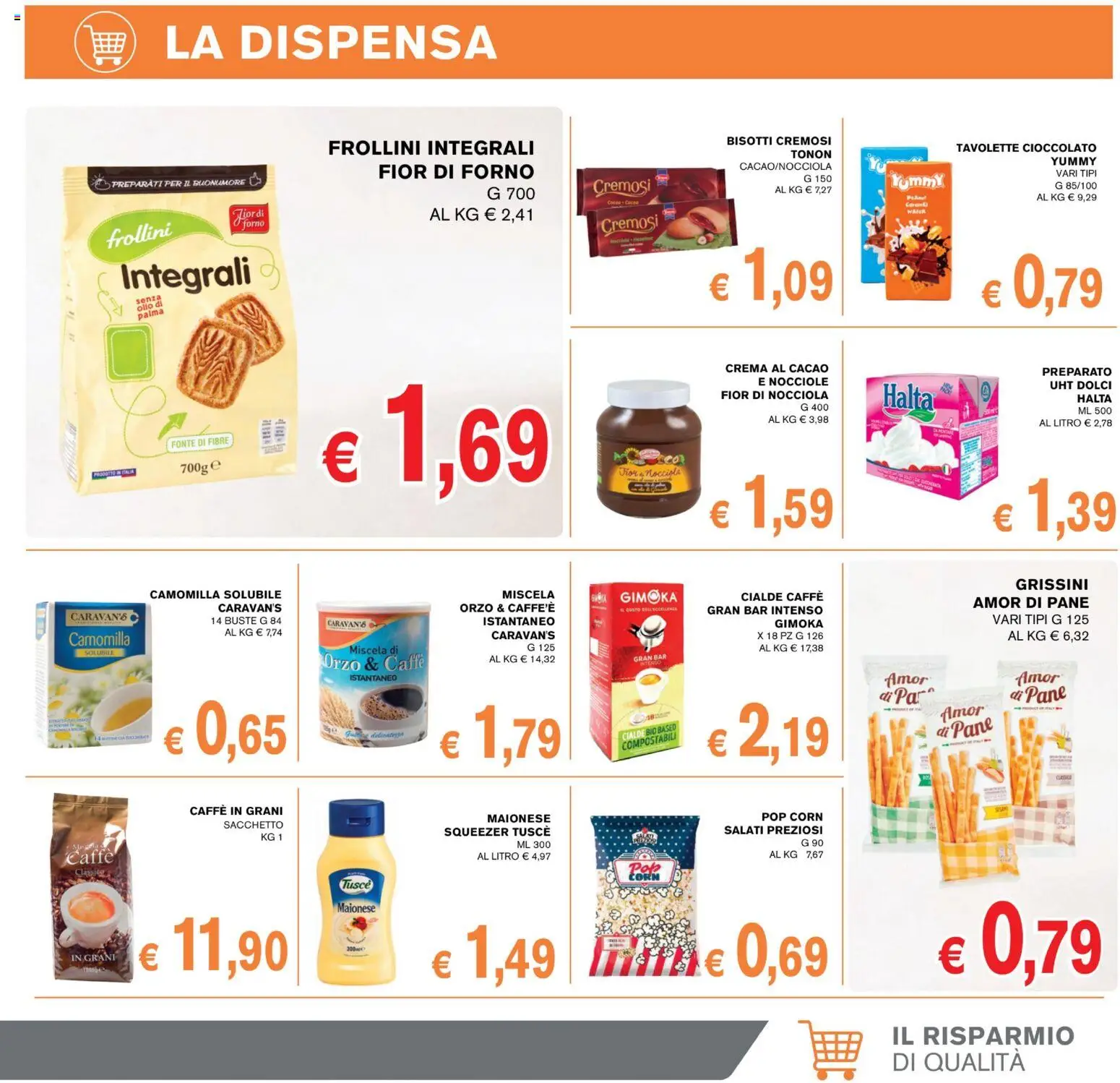 Volantino Coal del 24/09/2026 | Pagina: 9 | Prodotti: Pane, Cioccolato, Dolci, Pop corn