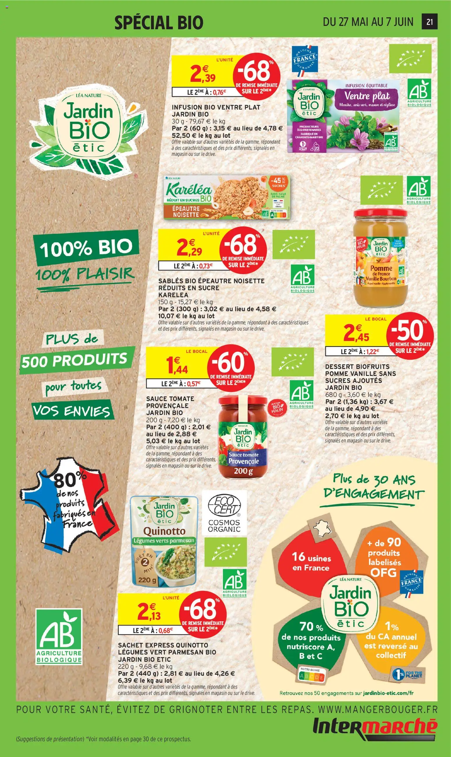 {H1} | Page: 21 | Produits: Noisette, Pomme, Parmesan, Biscuits