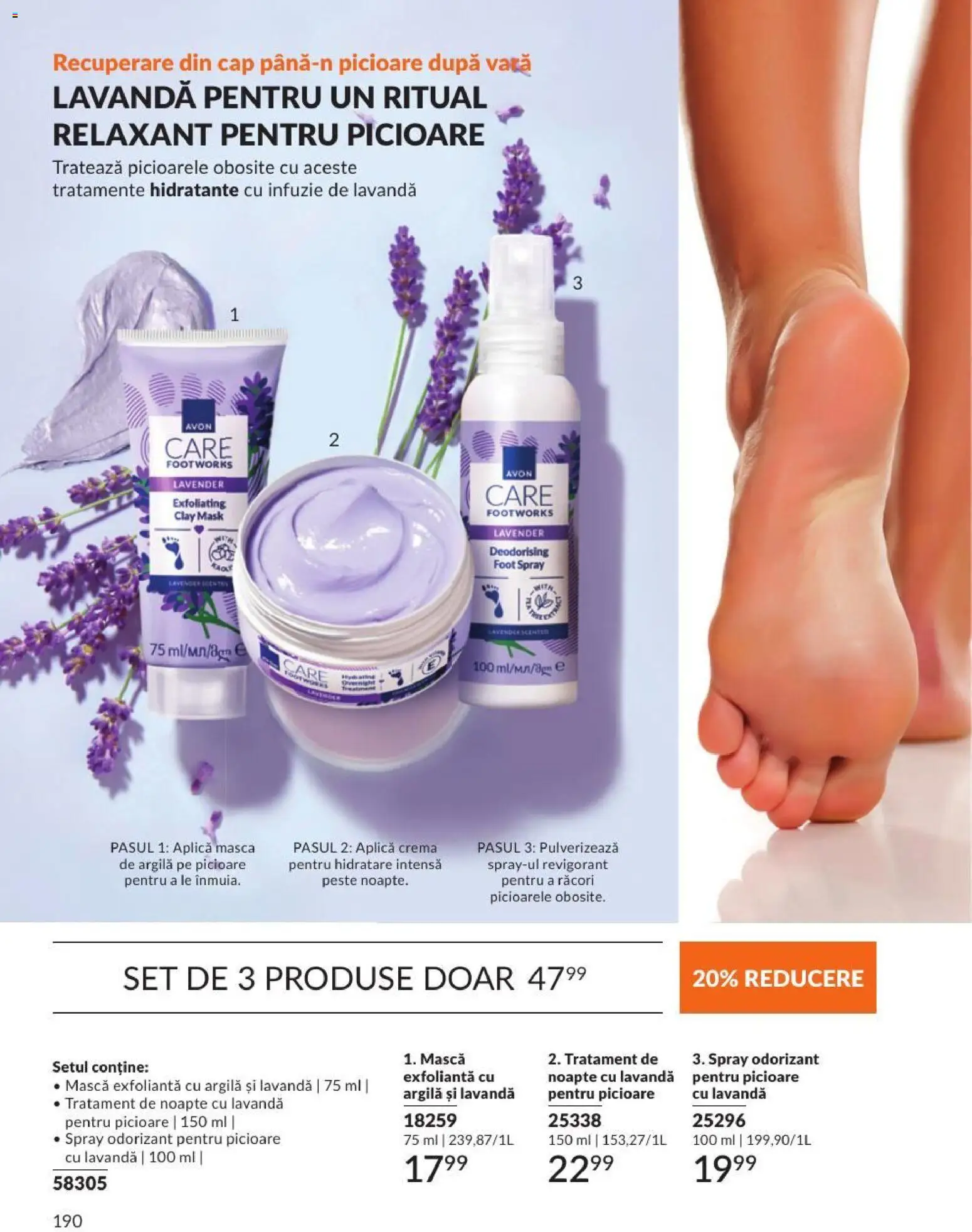Noul catalog Avon – valabil de la 01.09.2026 | Pagină: 190 | Produse: Aplică, Cremă, Pește
