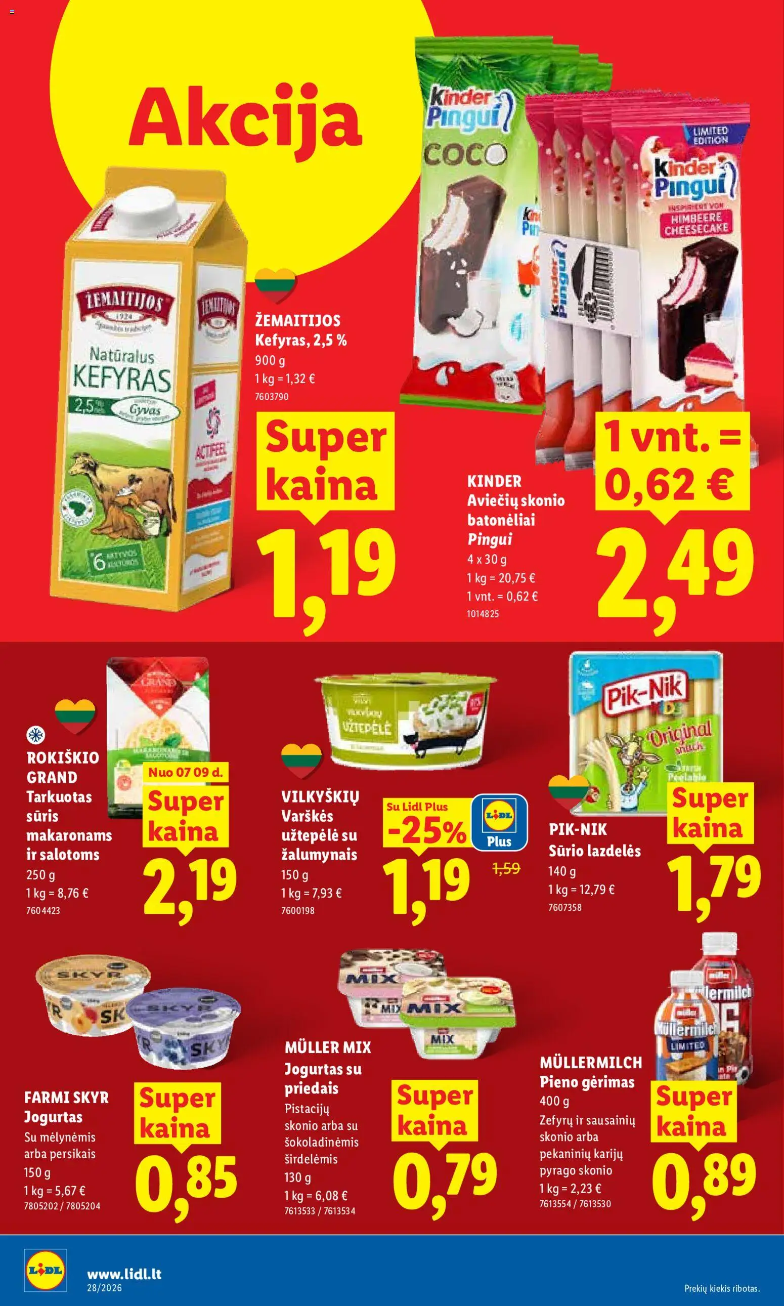 LIDL akcijos nuo 2026.07.06 | Puslapis: 16