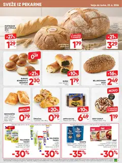 Tuš katalog akcije – veljaven od 10.06.2026 | Stran: 7 | Izdelki: Štručka, Pekarna, Kruh, Majoneza