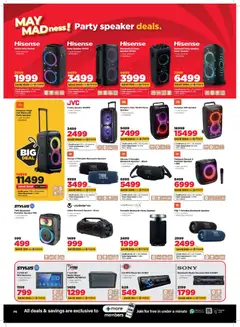 HiFi Corp specials catalogue – valid from 29.04.2026 | Page: 8 | Products: MP3, Player, Speaker