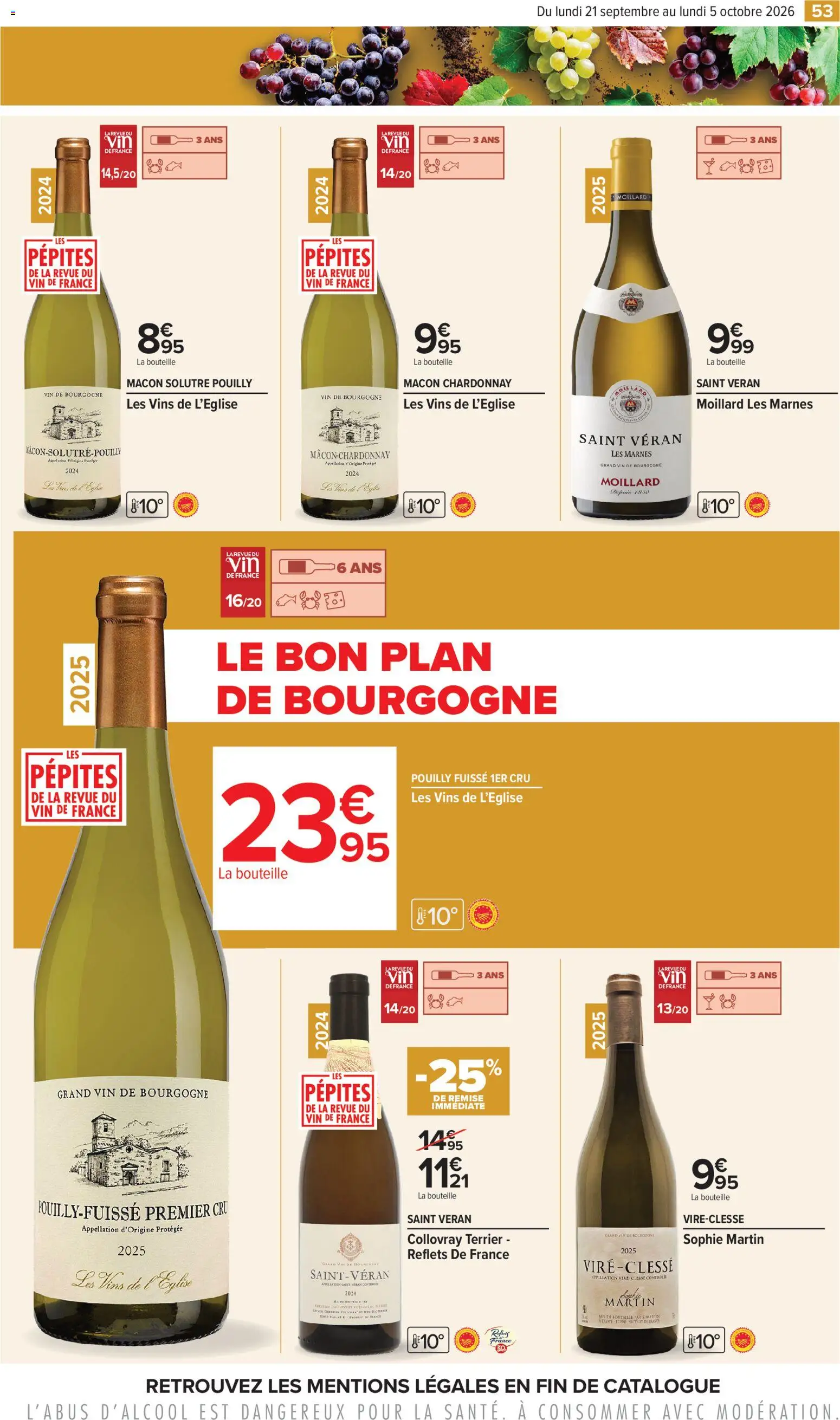 {H1} | Page: 53 | Produits: Bourgogne, Bouteille, Vin