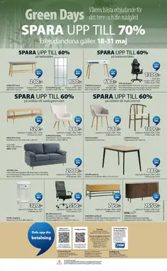 JYSK erbjudanden - Förhandsvisning av reklamblad från butik JYSK aktuell från 18.05.2026 | Sida: 7