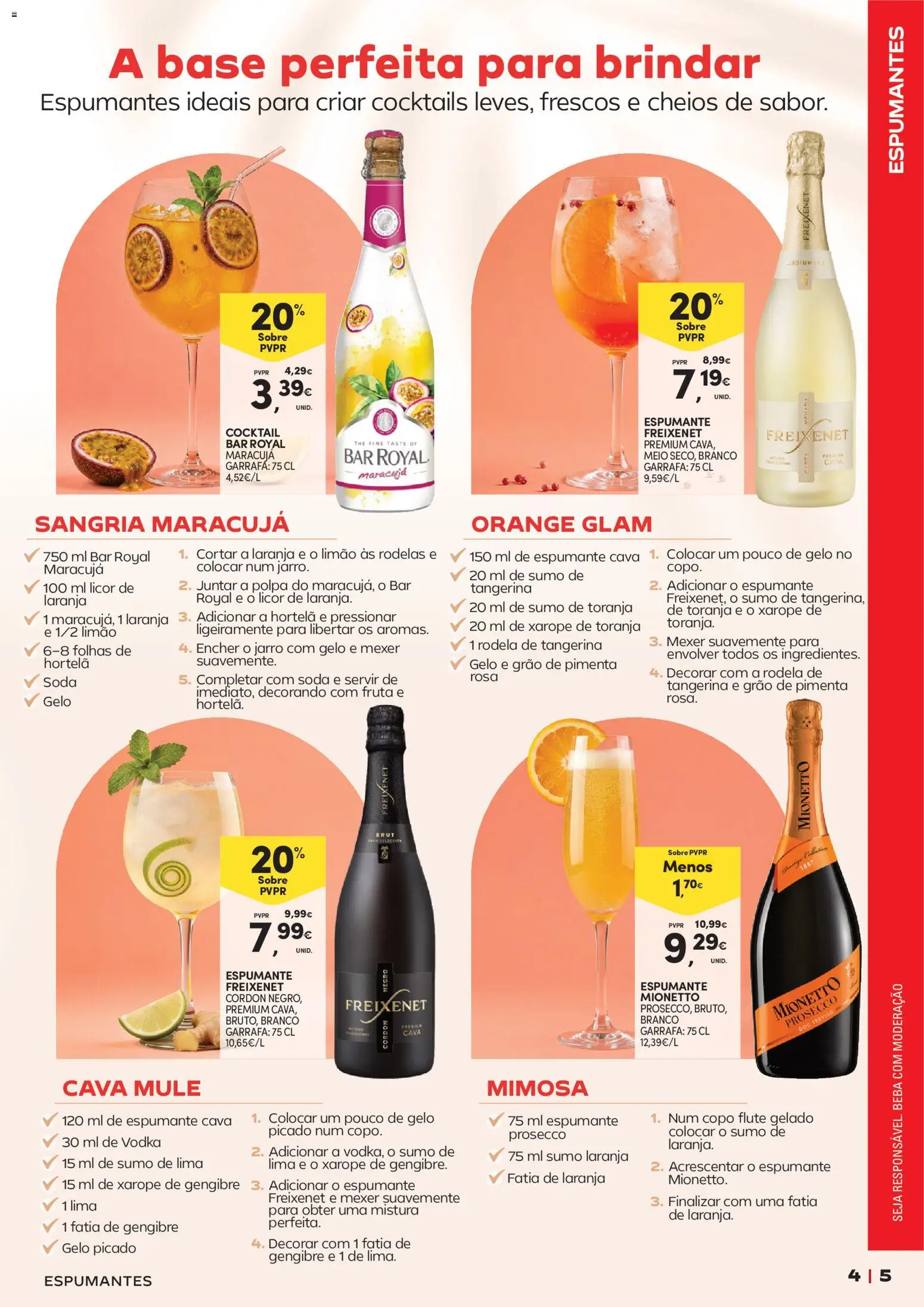 Continente - Cocktails │ válido de 14/07/2026 | Página: 5 | Produtos: Pimenta, Licor, Xarope, Soda