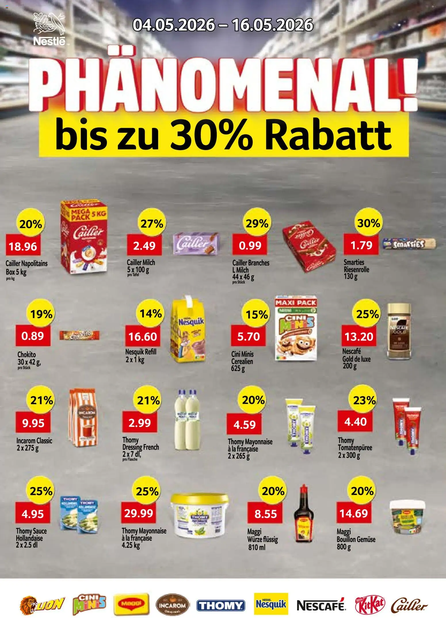 🛍️ Prodega aktionen ab 04.05.2026 » Entdecken Sie exklusive Rabatte und sparen Sie noch heute! 💰 | Schweiz