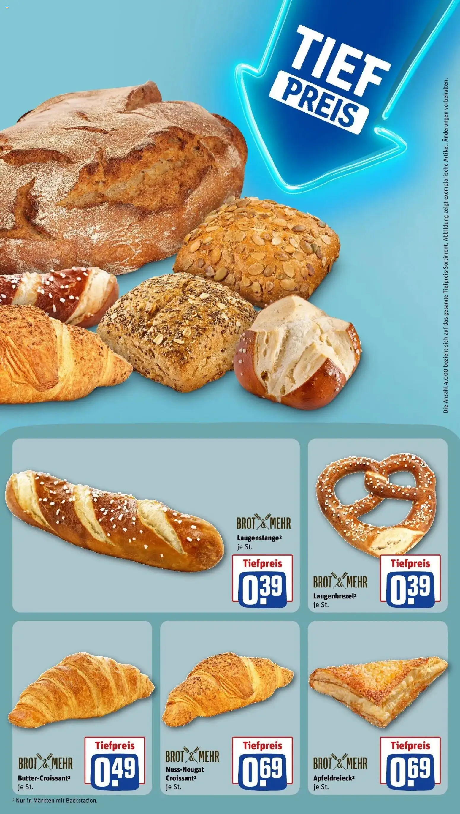 Rewe prospekt Bielefeld	 – gültig ab 22.02.2026 | Seite: 13 | Produkte: Croissant, Brot