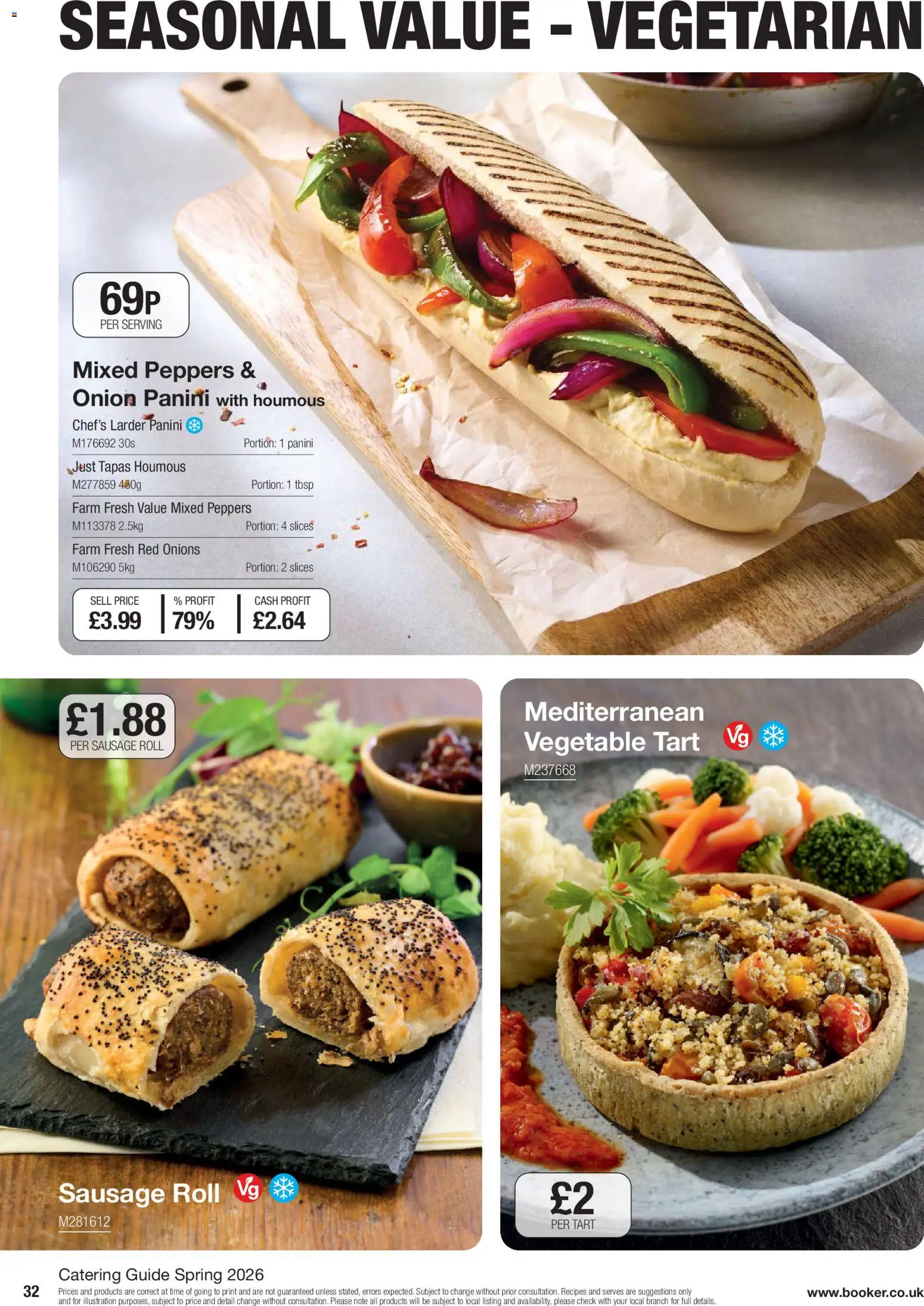 {H1} | Page: 32 | Products: Onion, Peppers, Tapas, Sausage