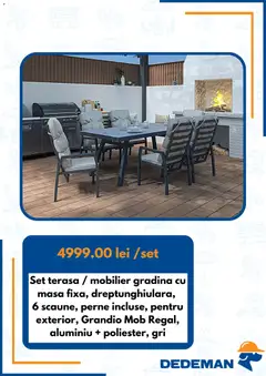 Ofertele Dedeman valabile de la 01.06.2026 | Pagină: 2 | Produse: Masă