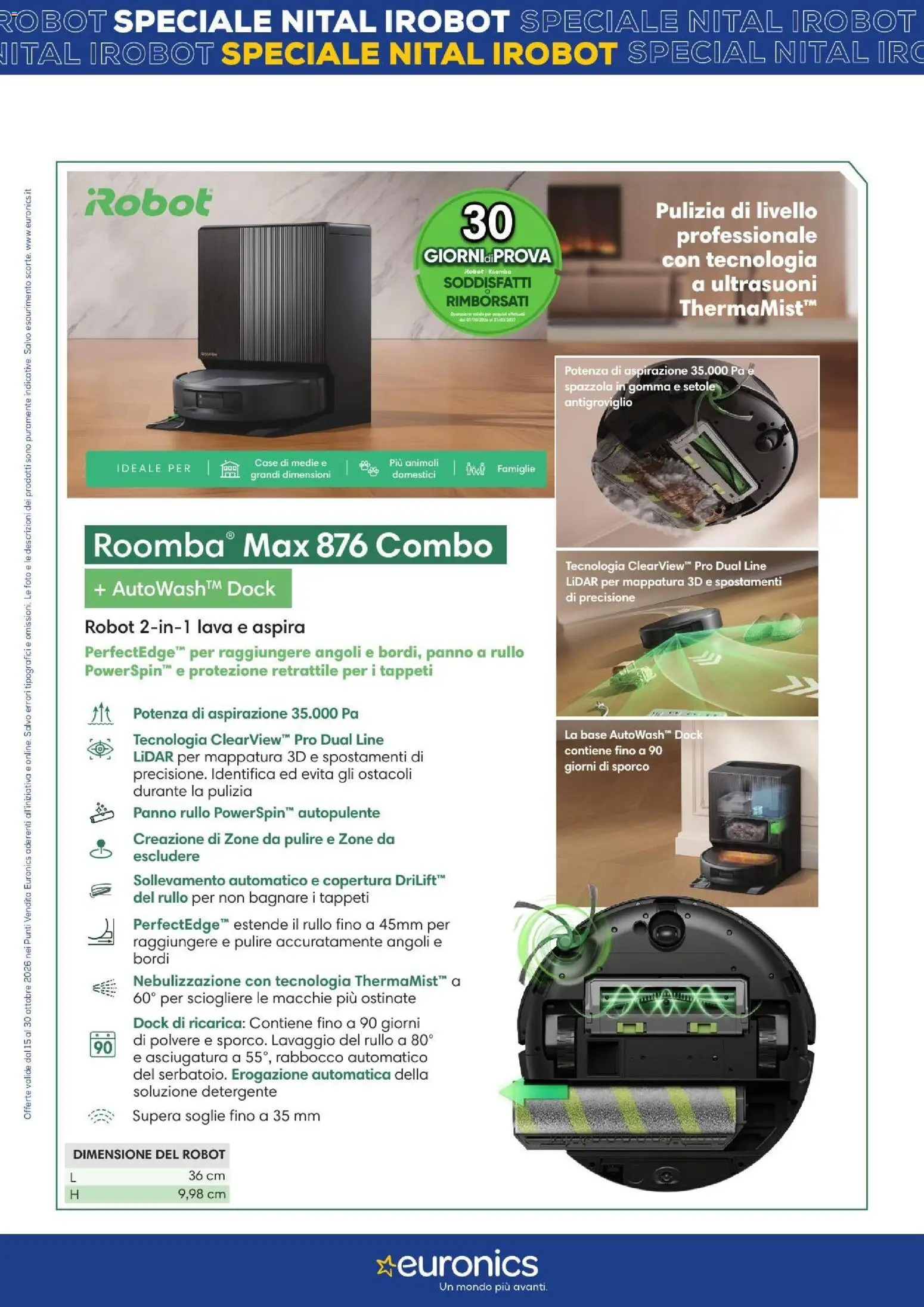 Volantino Euronics del 15/10/2026 | Pagina: 11