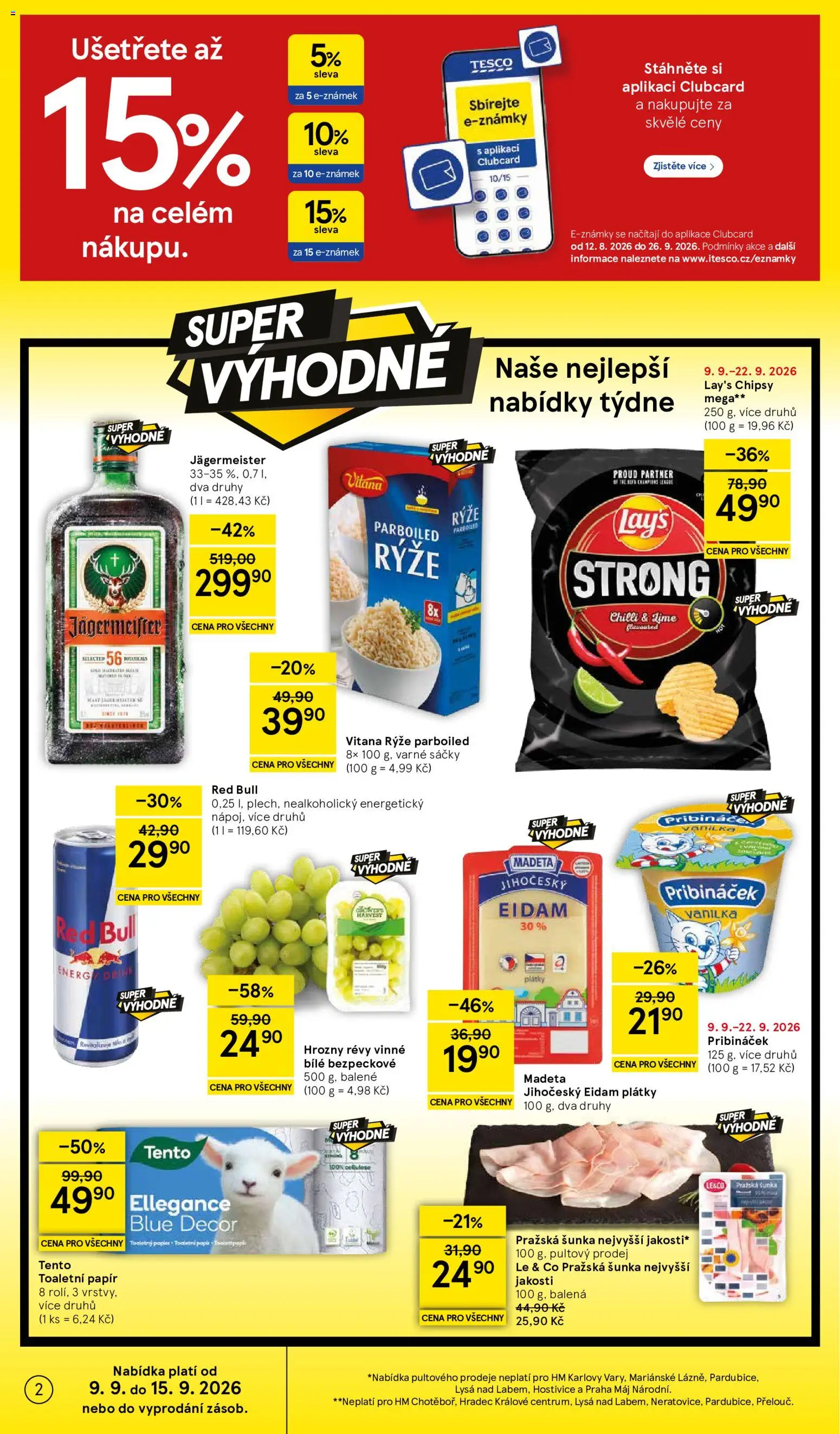 Tesco leták - Hypermarket od 09.09.2026 | Strana: 2