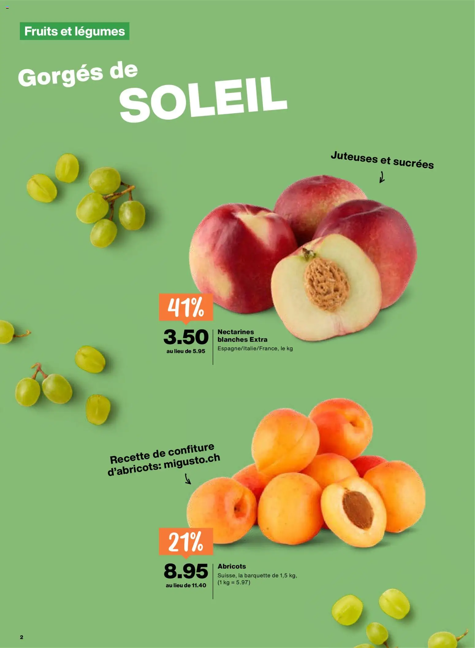 Migros aktionen FR – gültig ab 30.07.2026 | Seite: 2