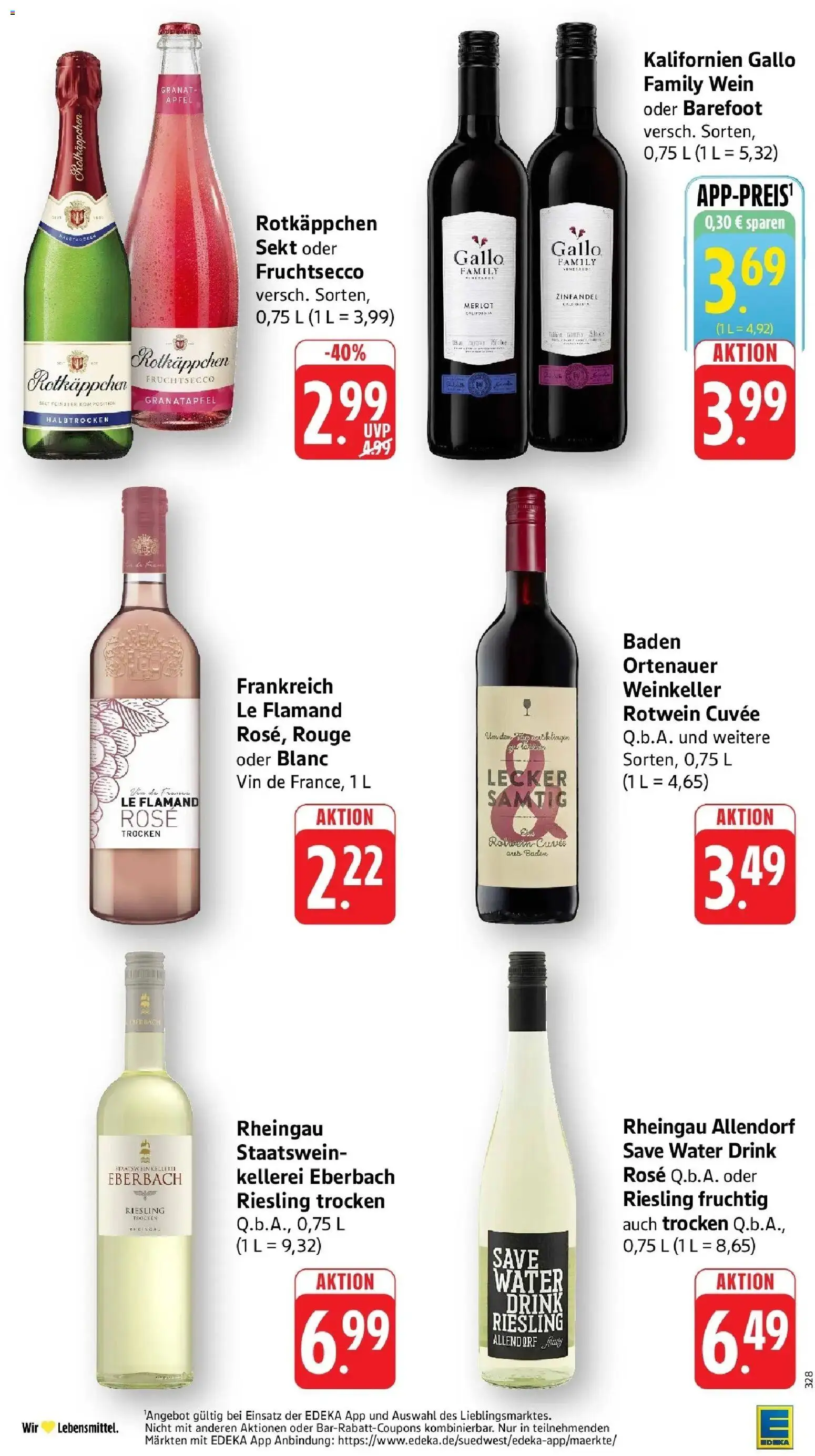 Edeka Prospekt Offenbach (ab 28.09.2026) » Angebote Online | Seite: 32 | Produkte: Sekt, Merlot, Rouge, Rotkäppchen