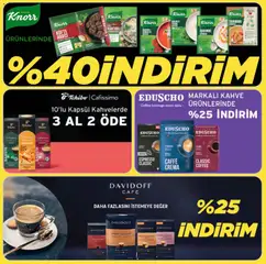 17.04.2026 tarihinden itibaren geçerli olan Sarıyer kataloğu önizlemesi | Sayfa: 22 | Ürünler: Kahve, Domates