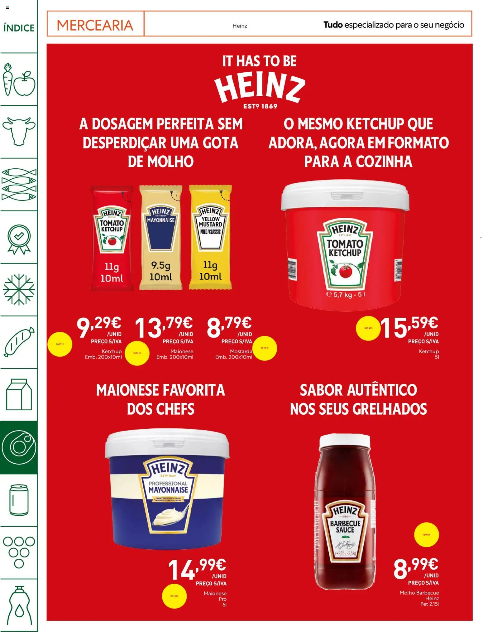 Recheio Horeca Madeira │ válido de 16.06.2026 | Página: 20 | Produtos: Maionese, Ketchup