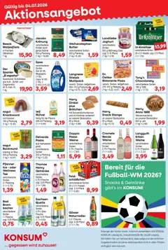 KONSUM Leipzig Prospekt ab 29.06.2026 gültig
