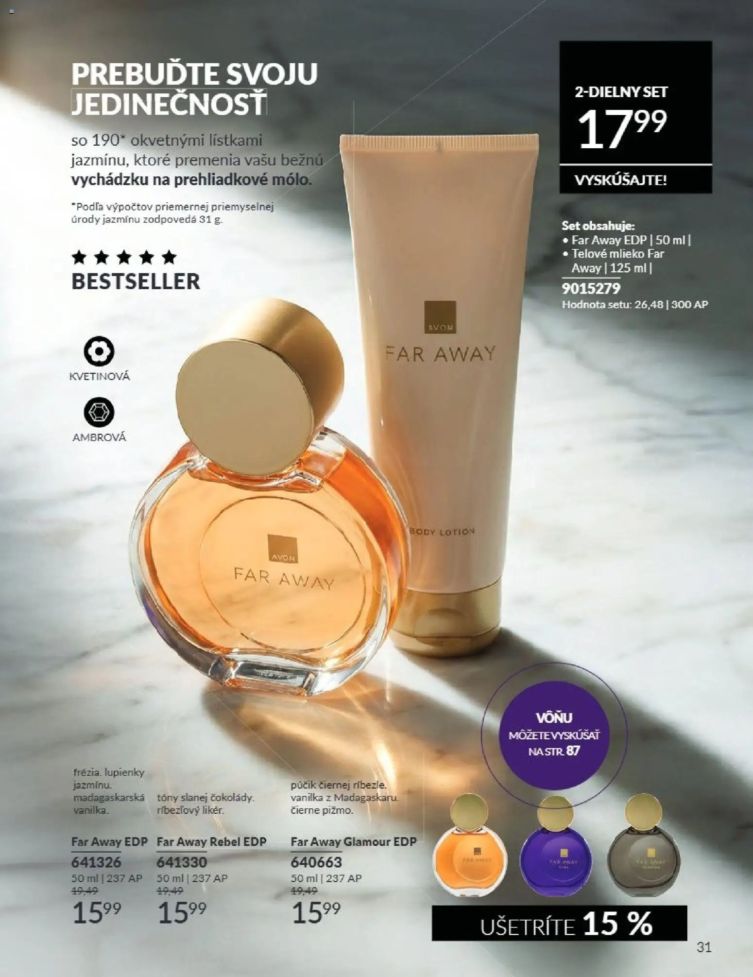 Nové Avon akcie – leták je platný od 01.08.2026 | Strana: 31 | Produkty: Mlieko, Vanilka