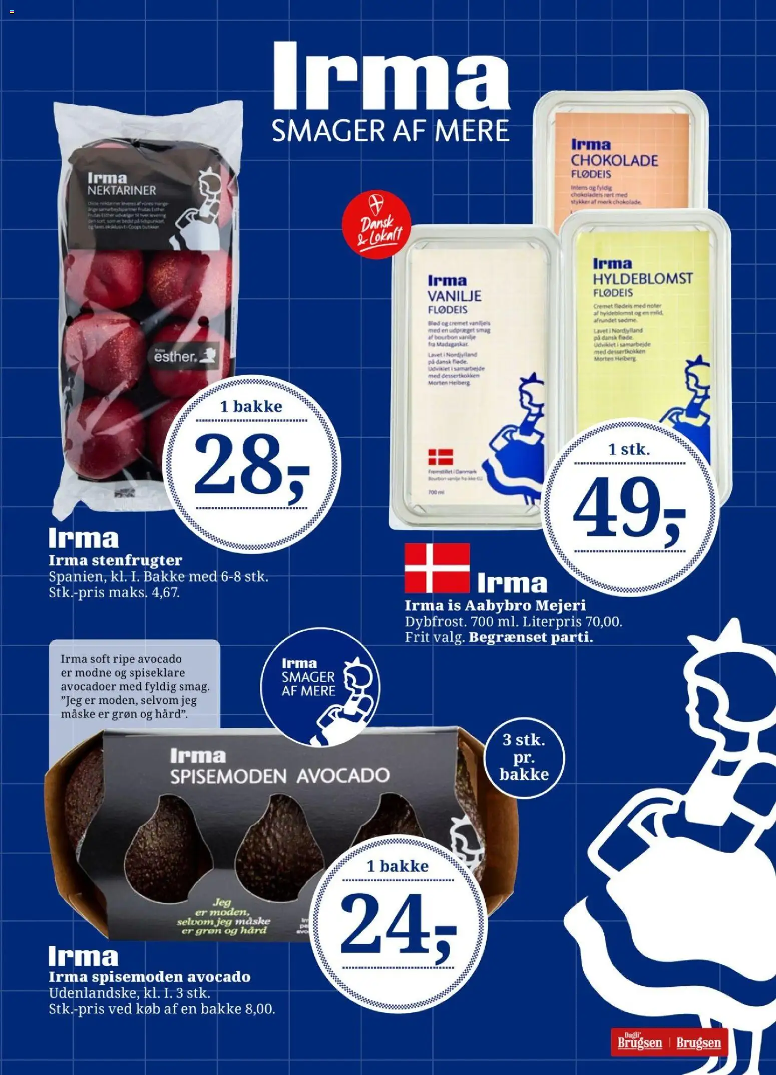 Dagli'Brugsen tilbudsavis – gyldig fra 05.06.2026 | Side: 6 | Produkter: Maske, Flødeis, Is, Vanilje