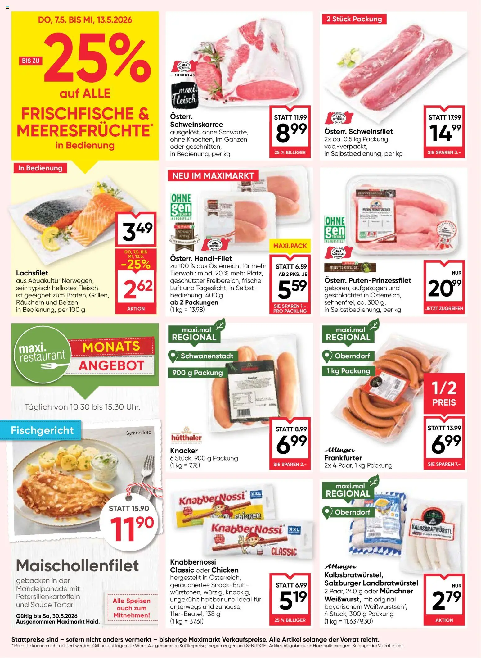 Maximarkt Flugblatt gültig ab 07.05.2026 | Seite: 8