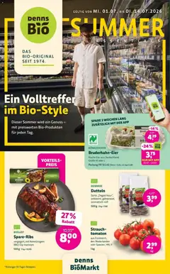 Denns BioMarkt Angebote ab 01.07.2026 gültig