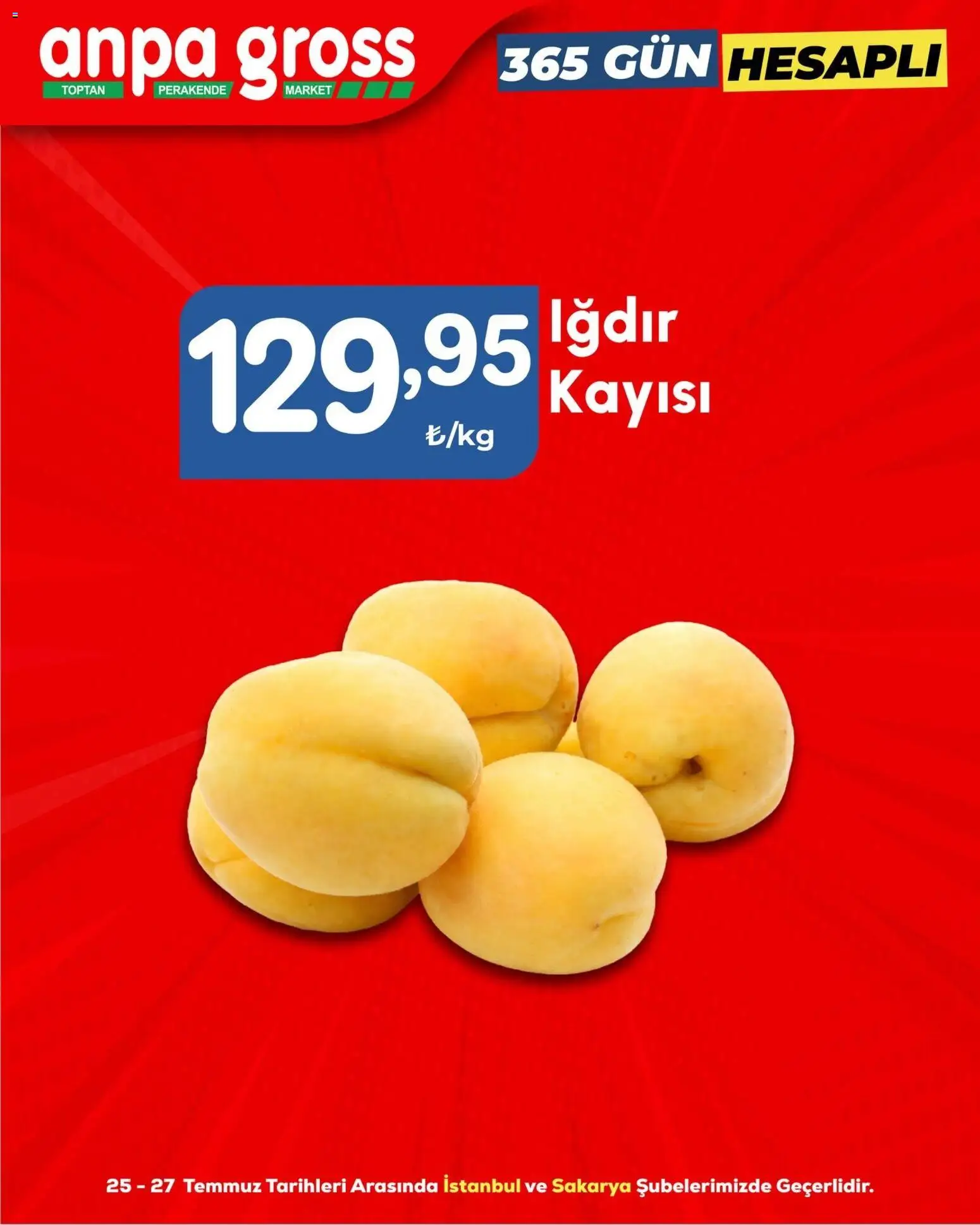 Anpa Gross - Sebze ve meyve - 25 Temmuz 2026 tarihinden itibaren geçerlidir | Sayfa: 7