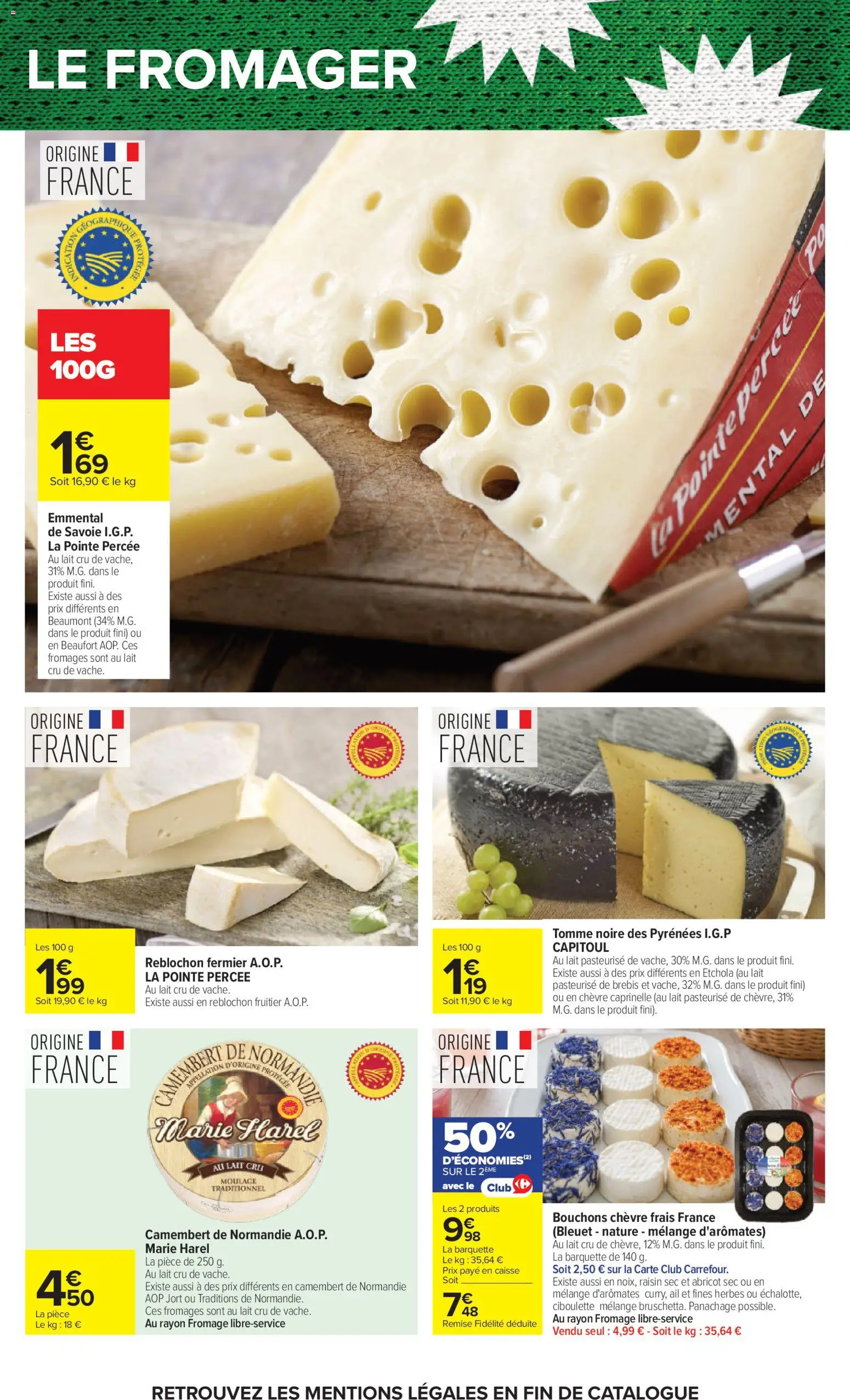 {H1} | Page: 24 | Produits: Raisin, Emmental, Lait, Fromage