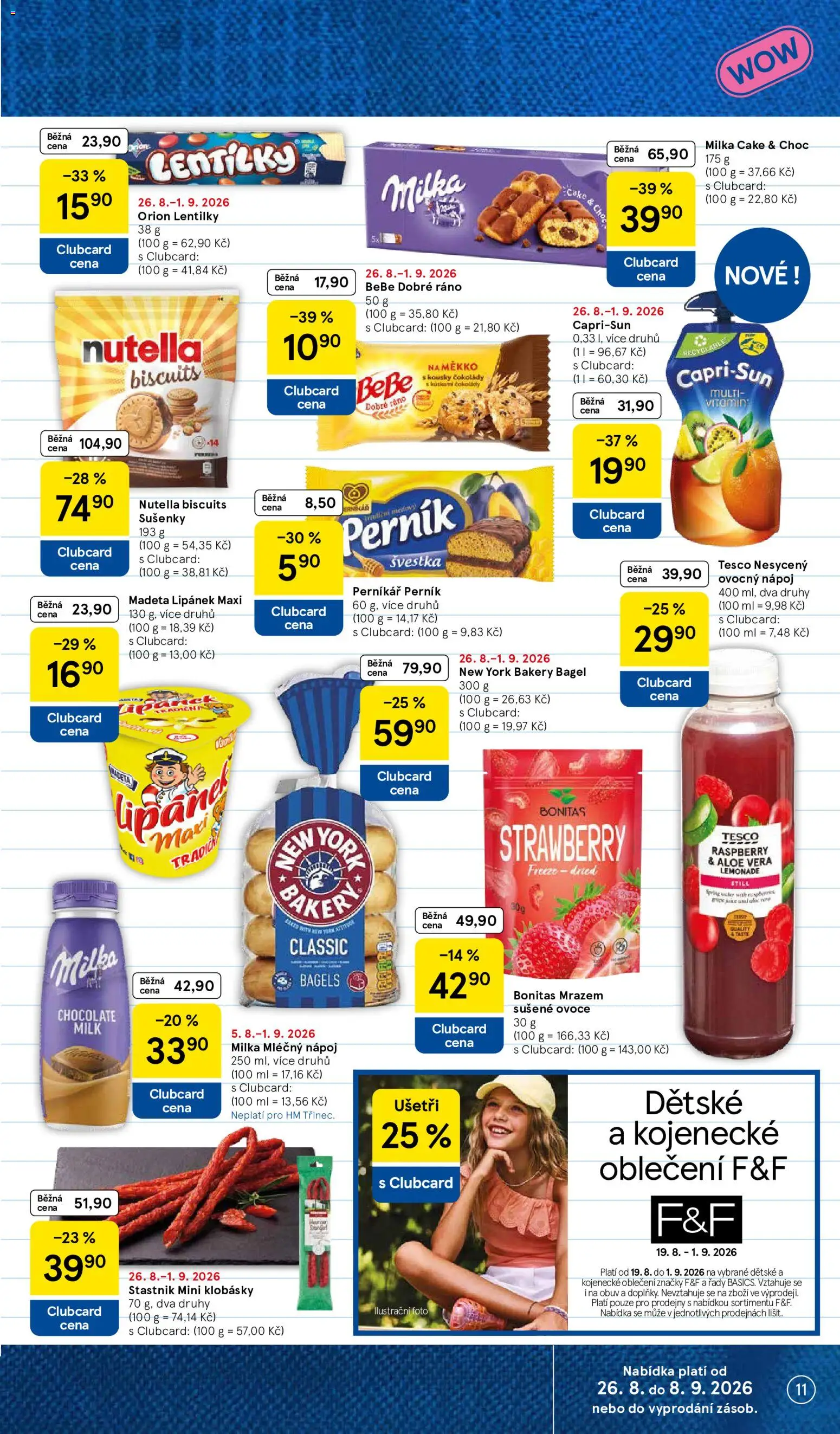 Tesco leták - Hypermarket od 26.08.2026 | Strana: 11