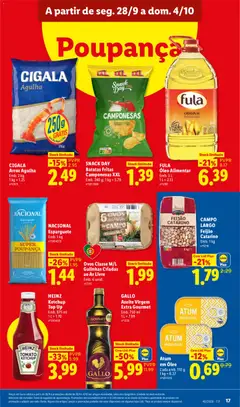 Pré-visualização Ovos Classe M/L Galinhas Criadas ao Ar Livre, Ovos Frescos válido de 28/09/2026 | Página: 17