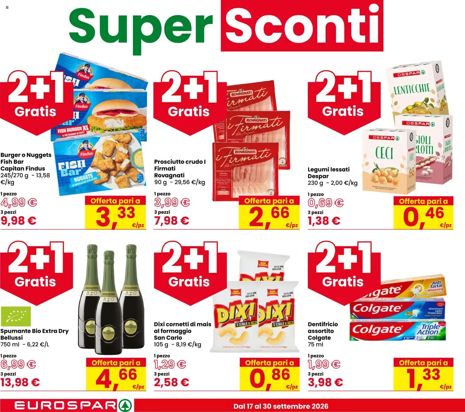 Volantino Eurospar del 17/09/2026 | Pagina: 4