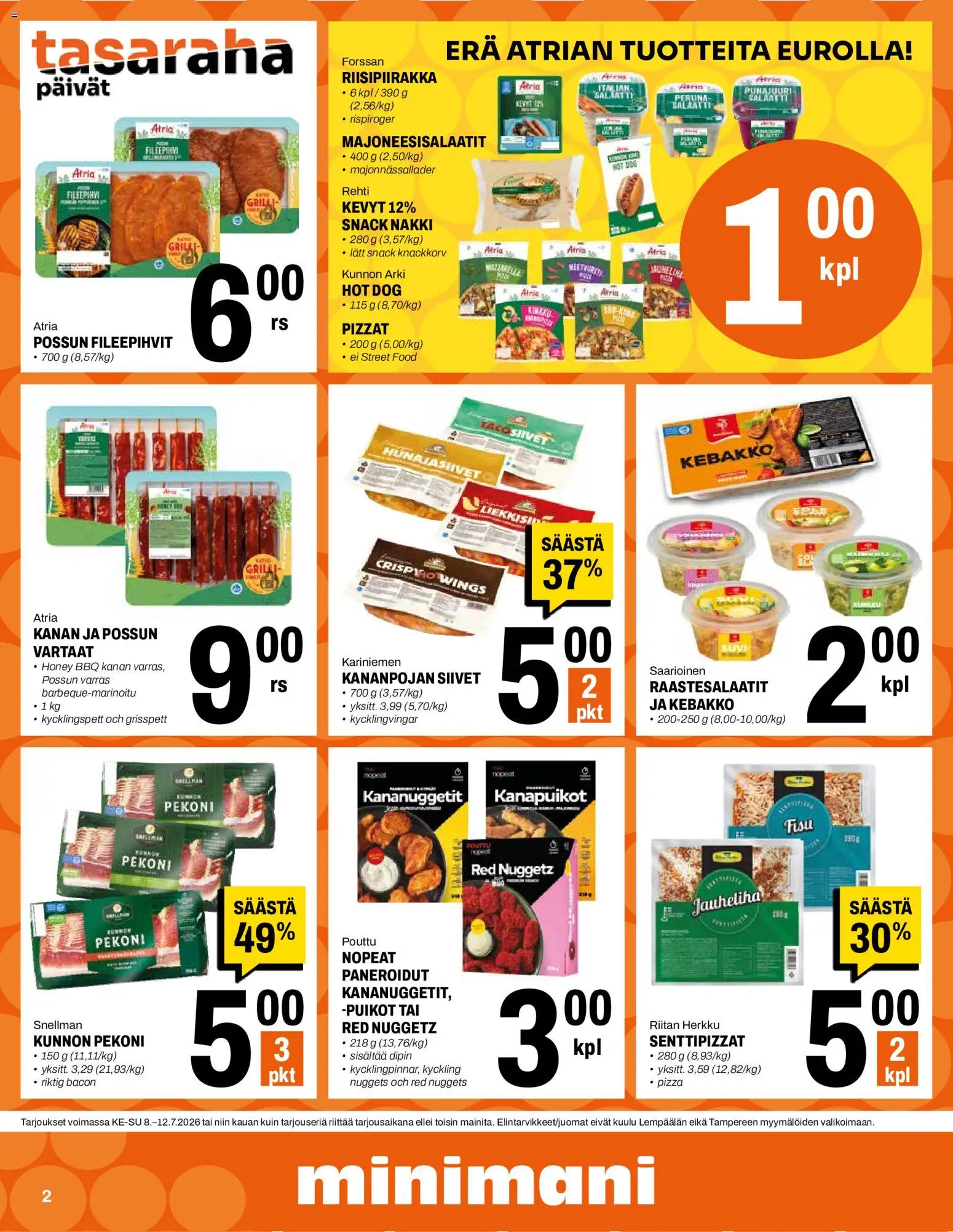 Minimani tarjoukset – voimassa 08/07/2026 alkaen | Sivu: 2