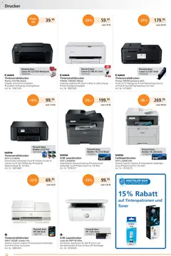 Fust aktionen ab 01.05.2026 gültig | Seite: 12 | Produkte: Laserdrucker, Tintenstrahldrucker, Pc, HP