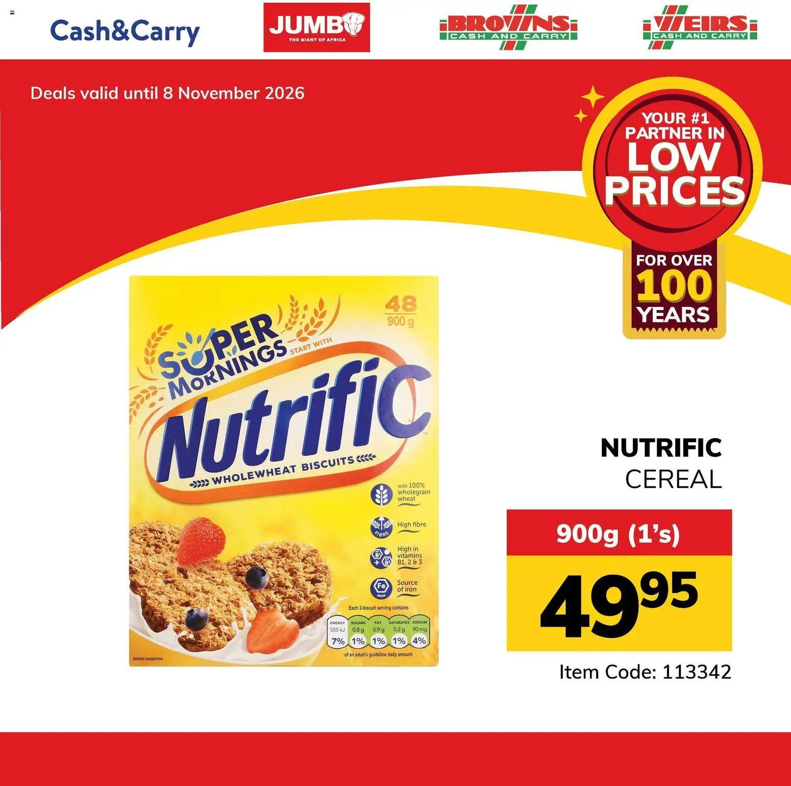 New Jumbo catalogue – valid from 30/10/2026 | Page: 7 | Products: Iron, Vitamins, Biscuits