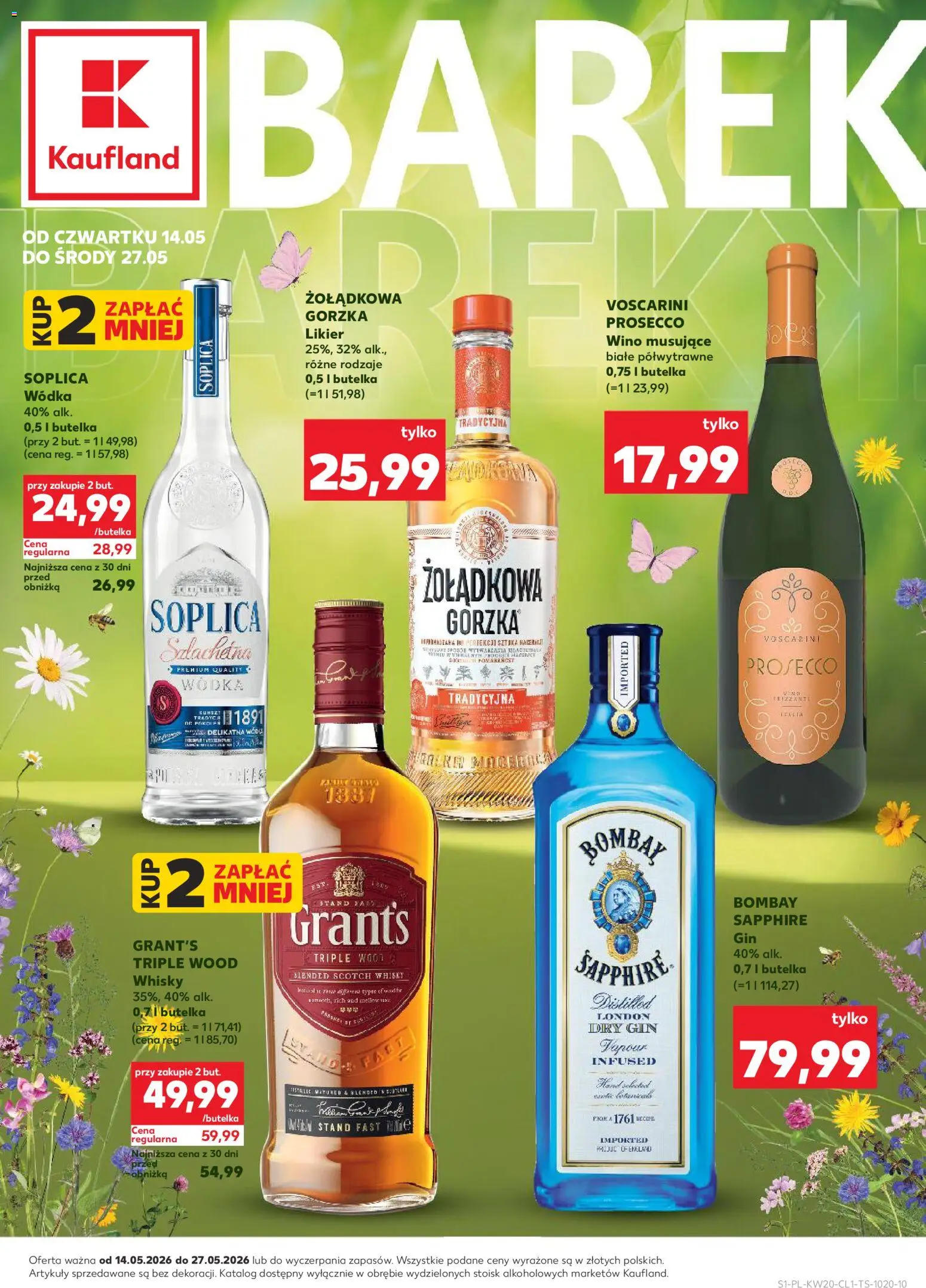 Kaufland Polsko leták - Barek od 14.05.2026 | Strana: 1