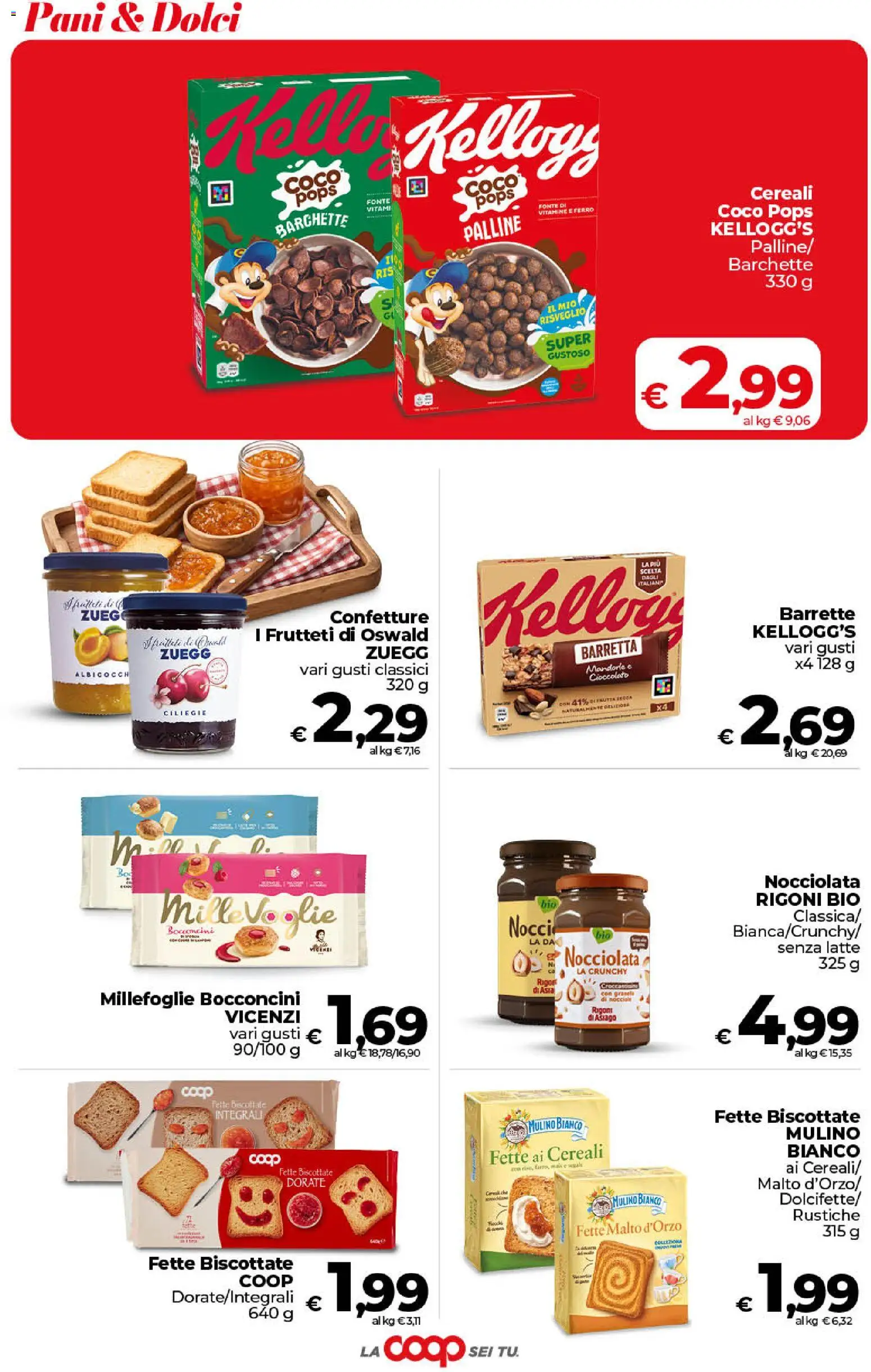 Volantino COOP del 11/08/2026 | Pagina: 31 | Prodotti: Cioccolato, Cereali, Latte, Ferro