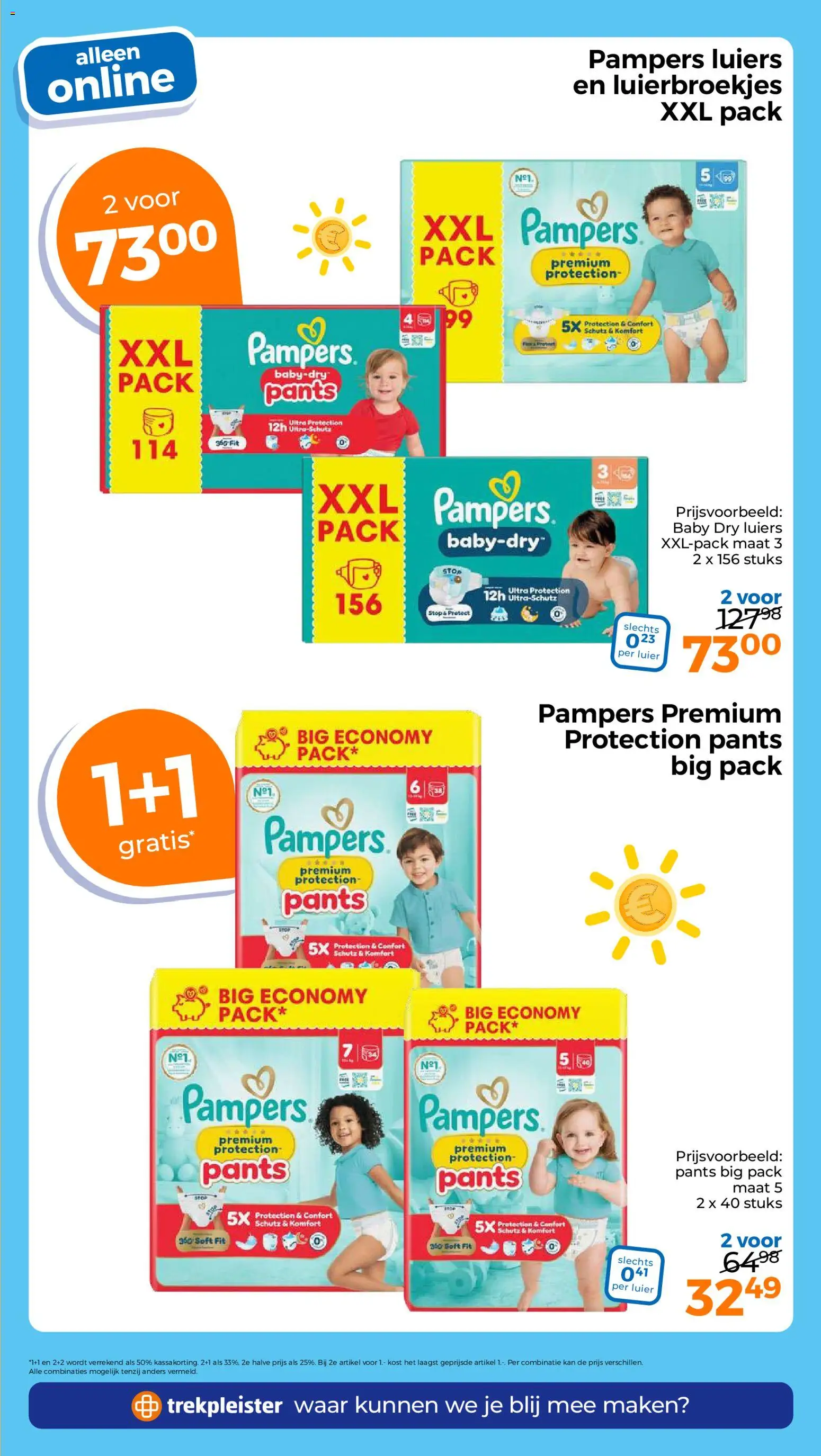 {H1} | Pagina: 49 | Producten: Kan, Luiers, Pampers