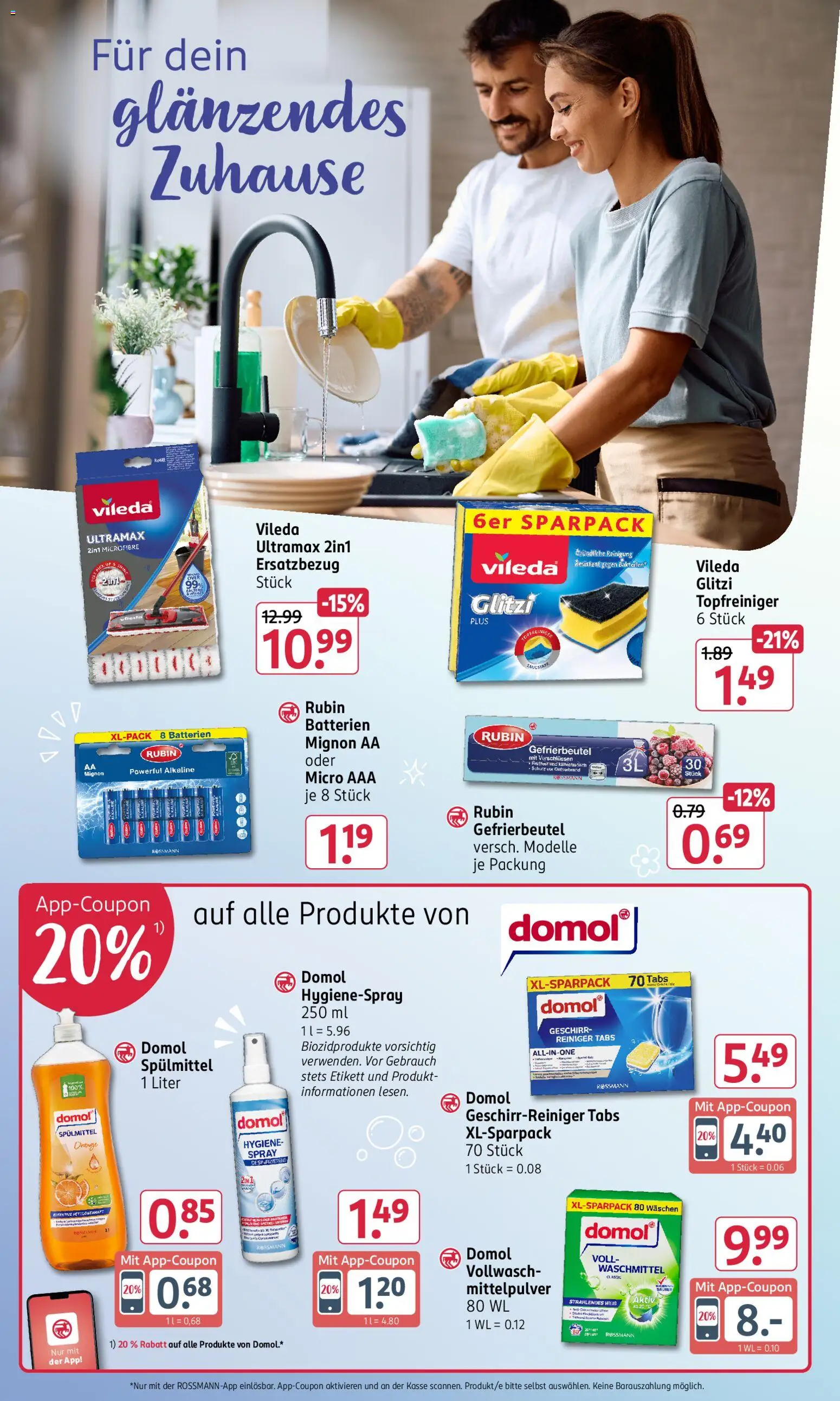 Rossmann Prospekt – gültig ab 31.08.2026 | Seite: 21 | Produkte: Batterien, Waschmittel