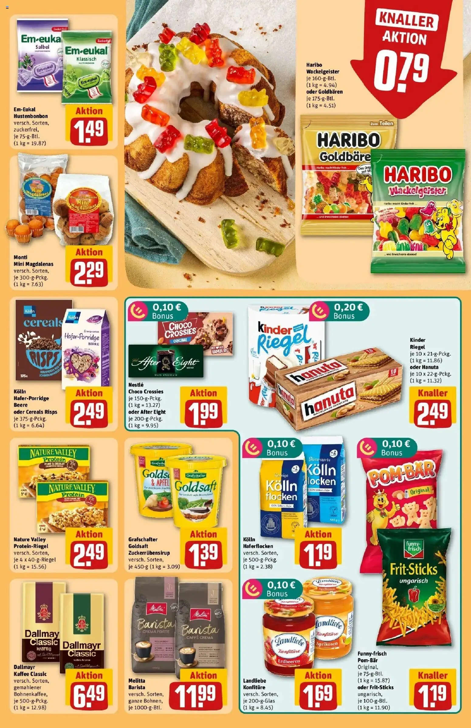 REWE Prospekt ab 05.10.2026 zum Blättern » Angebote | Seite: 27 | Produkte: Äpfel, Dallmayr, Erdbeeren, Flocken
