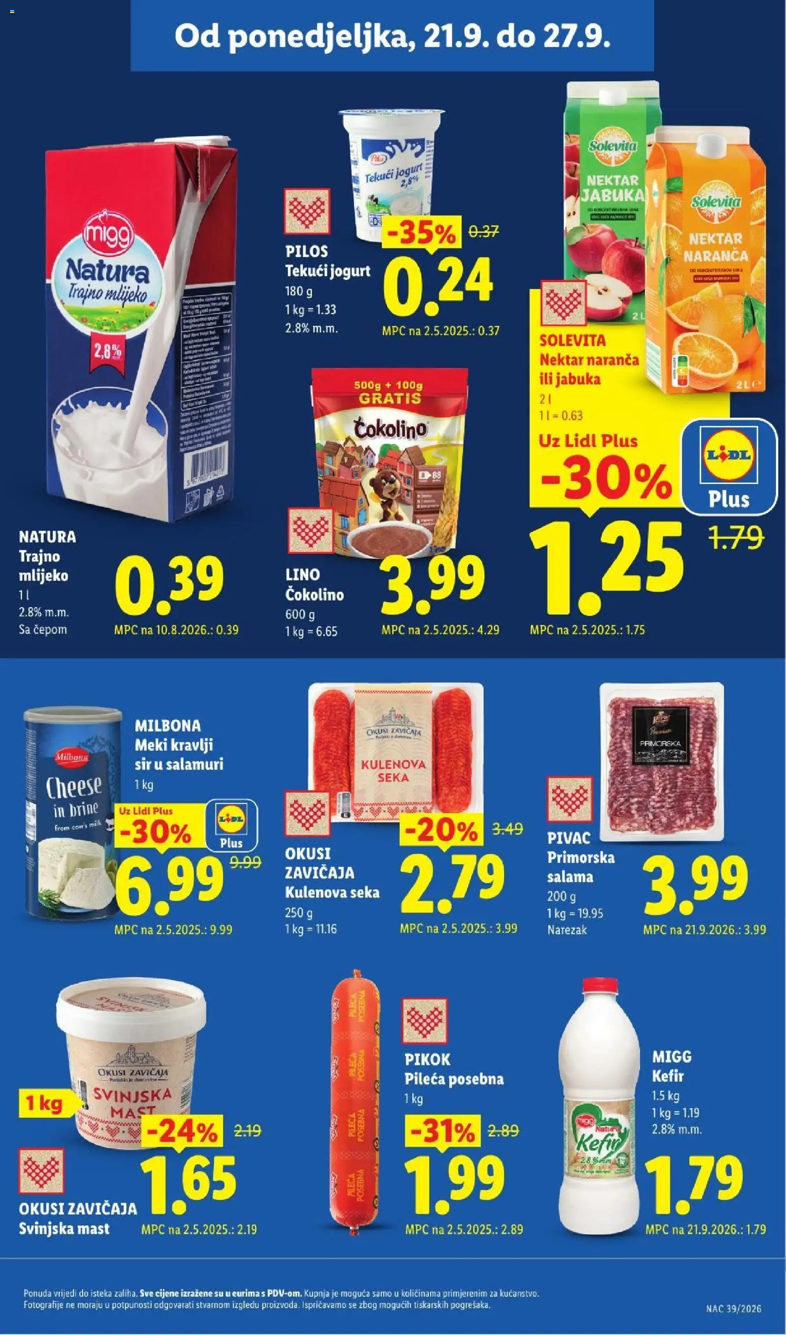 Lidl katalog | vrijedi od 21.09.2026 | Stranica: 9