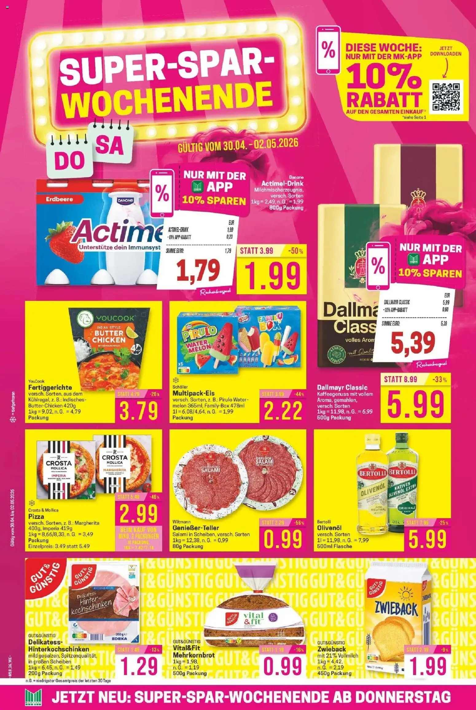 Marktkauf Prospekt Bad Salzuflen	 – gültig ab 27.04.2026 | Seite: 28 | Produkte: Youcook, Dallmayr, Fertiggerichte, Pizza