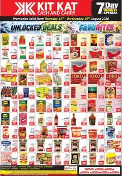 Preview of KIT KAT Cash & Carry flyer valid from 13/08/2026