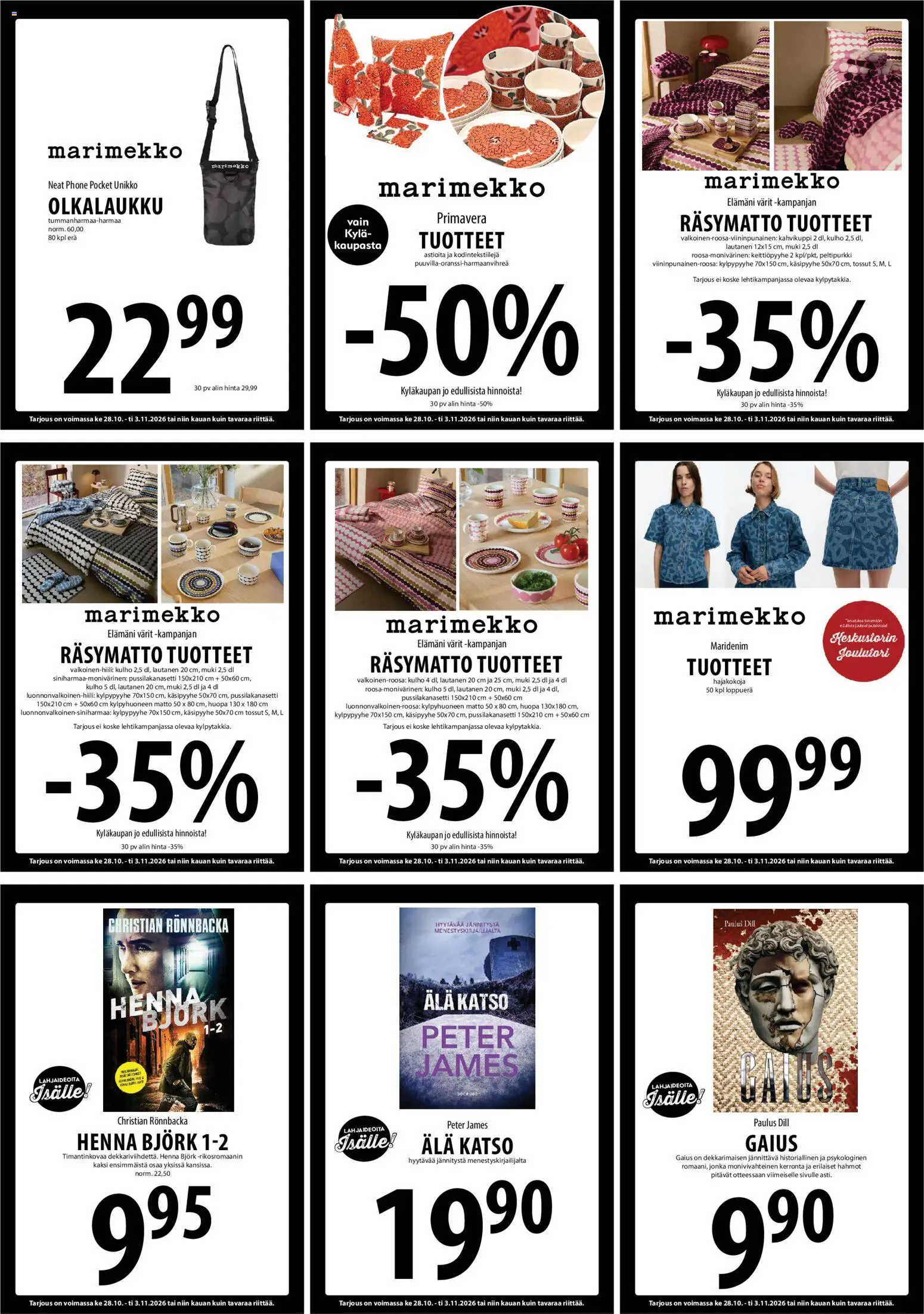 Tuuri tarjoukset – voimassa 28/10/2026 alkaen | Sivu: 12 | Tuotteet: Muki, Matto, Kylpyhuoneen matto, Huopa