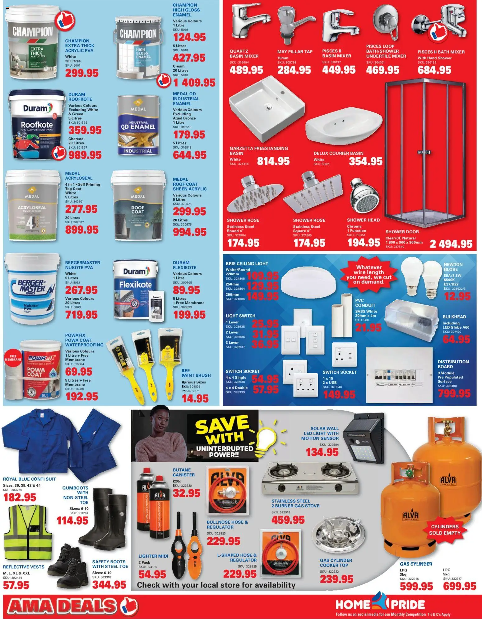 New Cashbuild catalogue – valid from 20.04.2026 | Page: 2 | Products: Gloss, USB, Paint, Socket