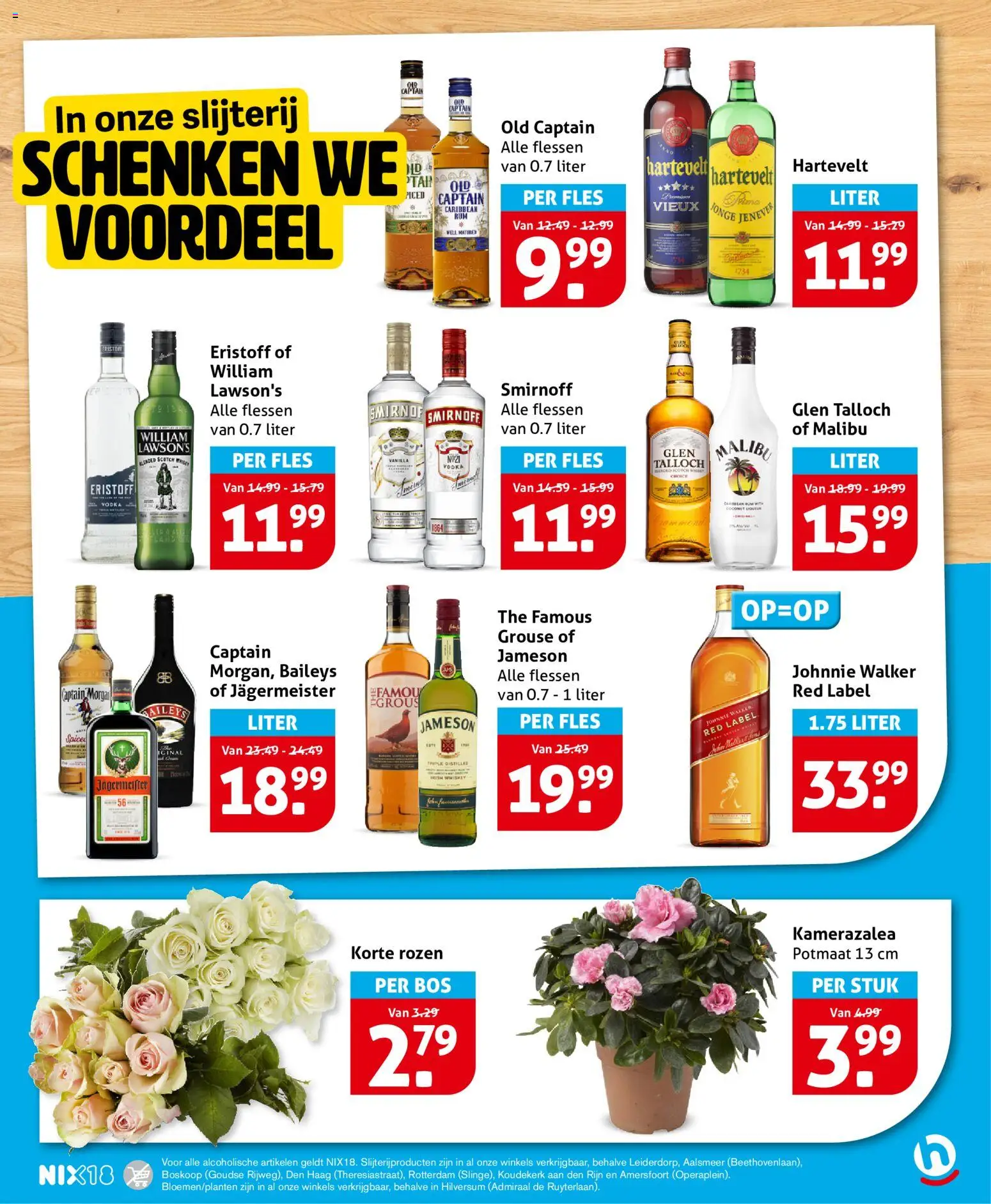 {H1} | Pagina: 23 | Producten: Vodka, Slijterij, Captain Morgan, Baileys