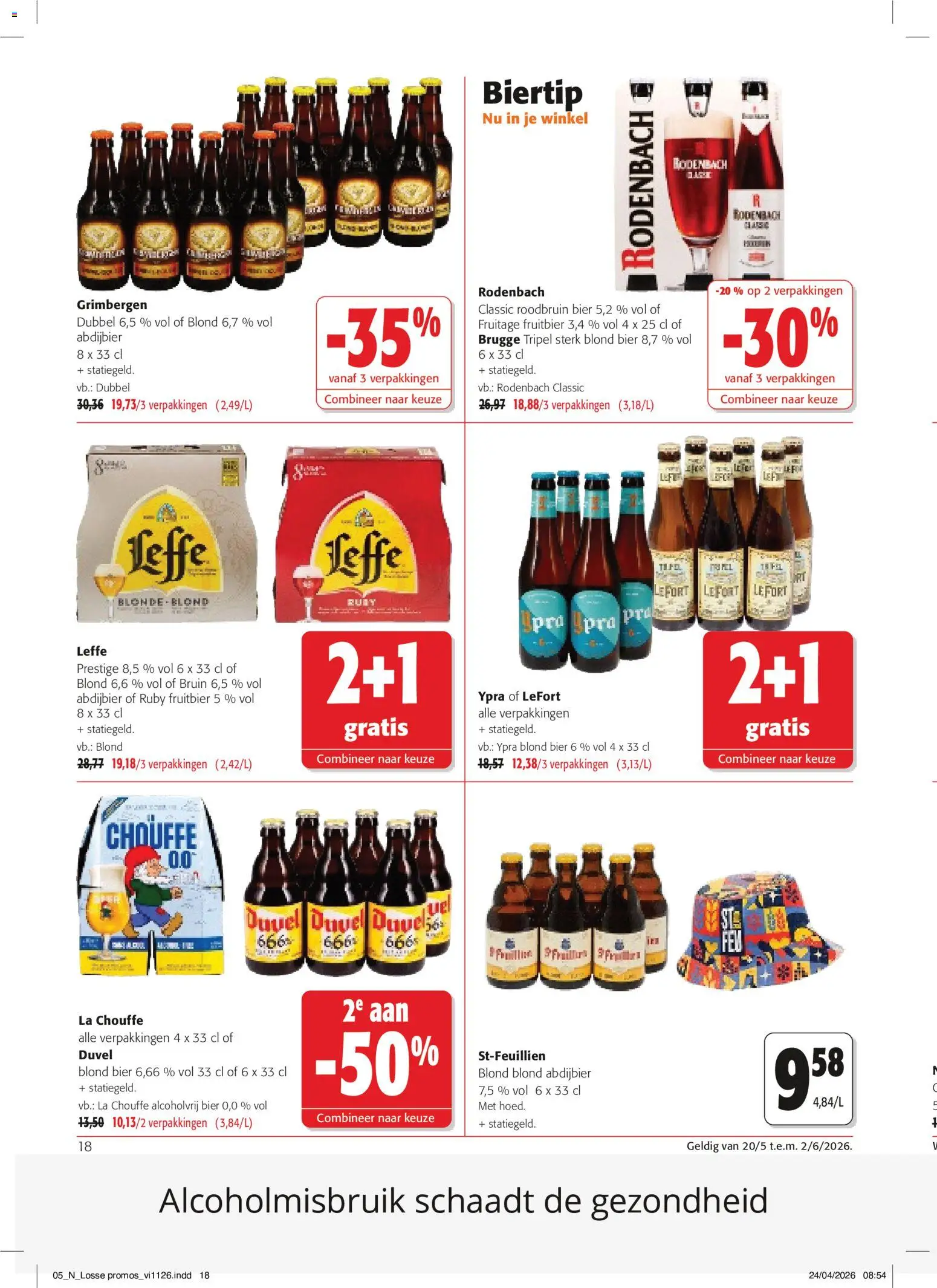 {H1} | Pagina: 18 | Producten: Bier, La