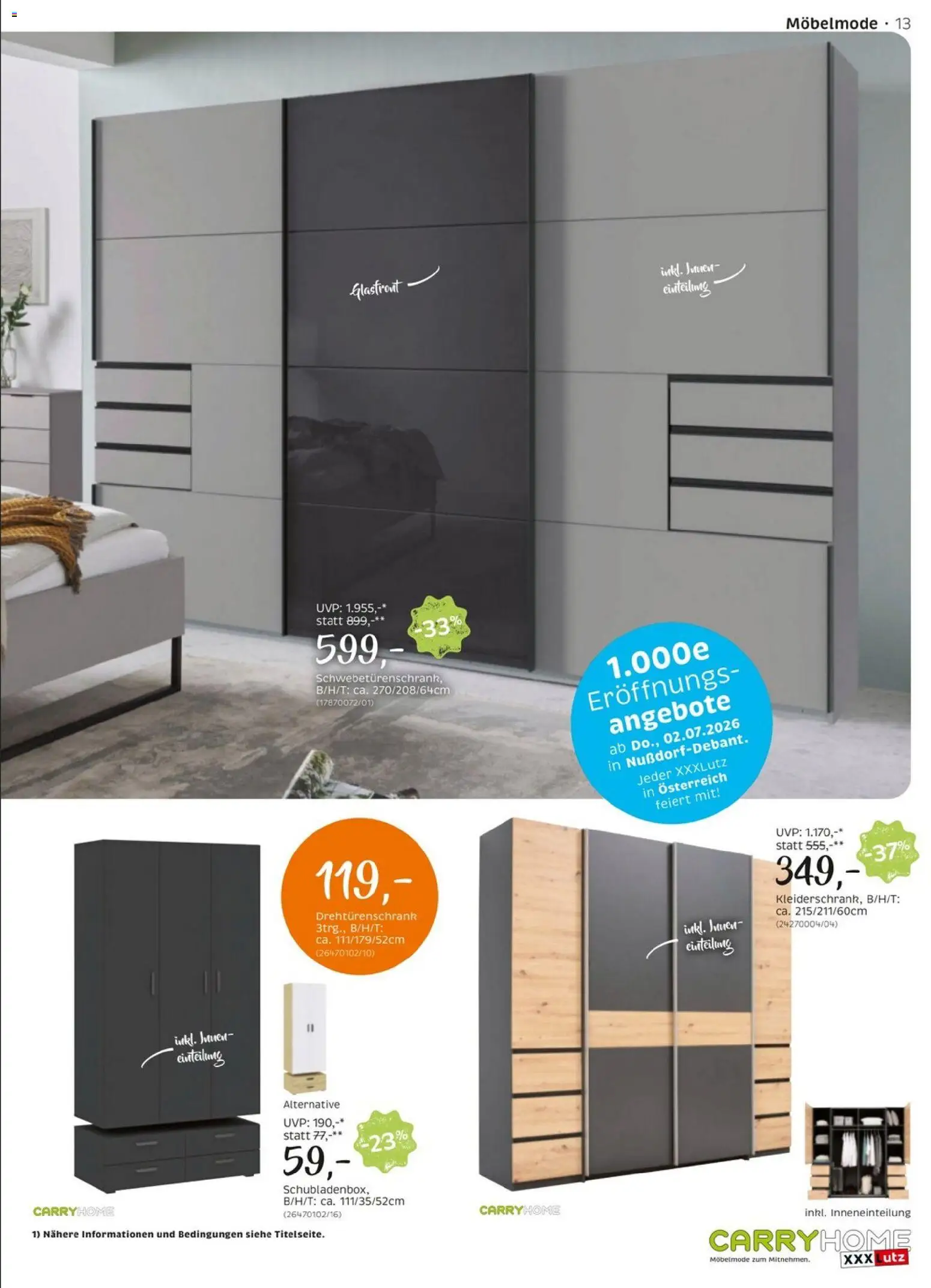 XXXLutz Carry Home gültig ab 30.06.2026 | Seite: 13