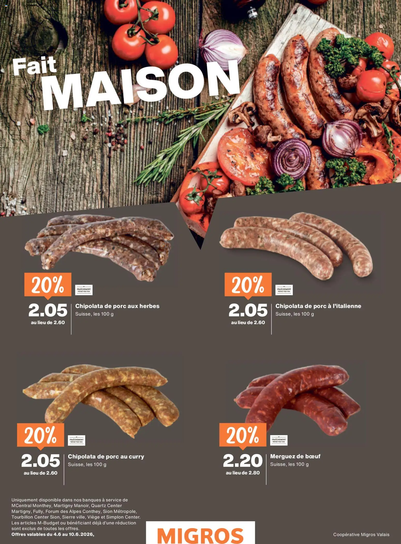 Migros aktionen Magazine FR – gültig ab 03.06.2026 | Seite: 36