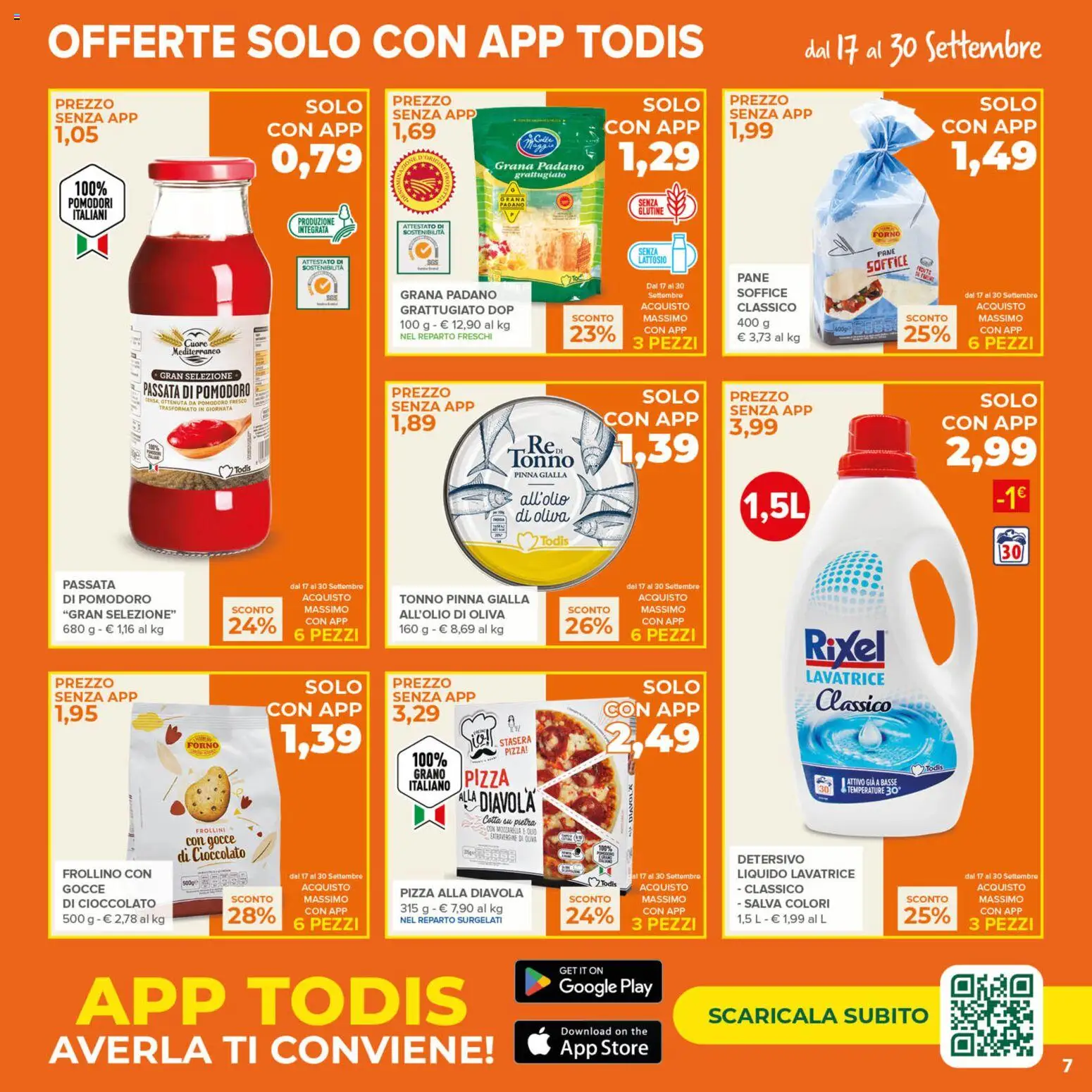 Volantino Todis del 17/09/2026 | Pagina: 7