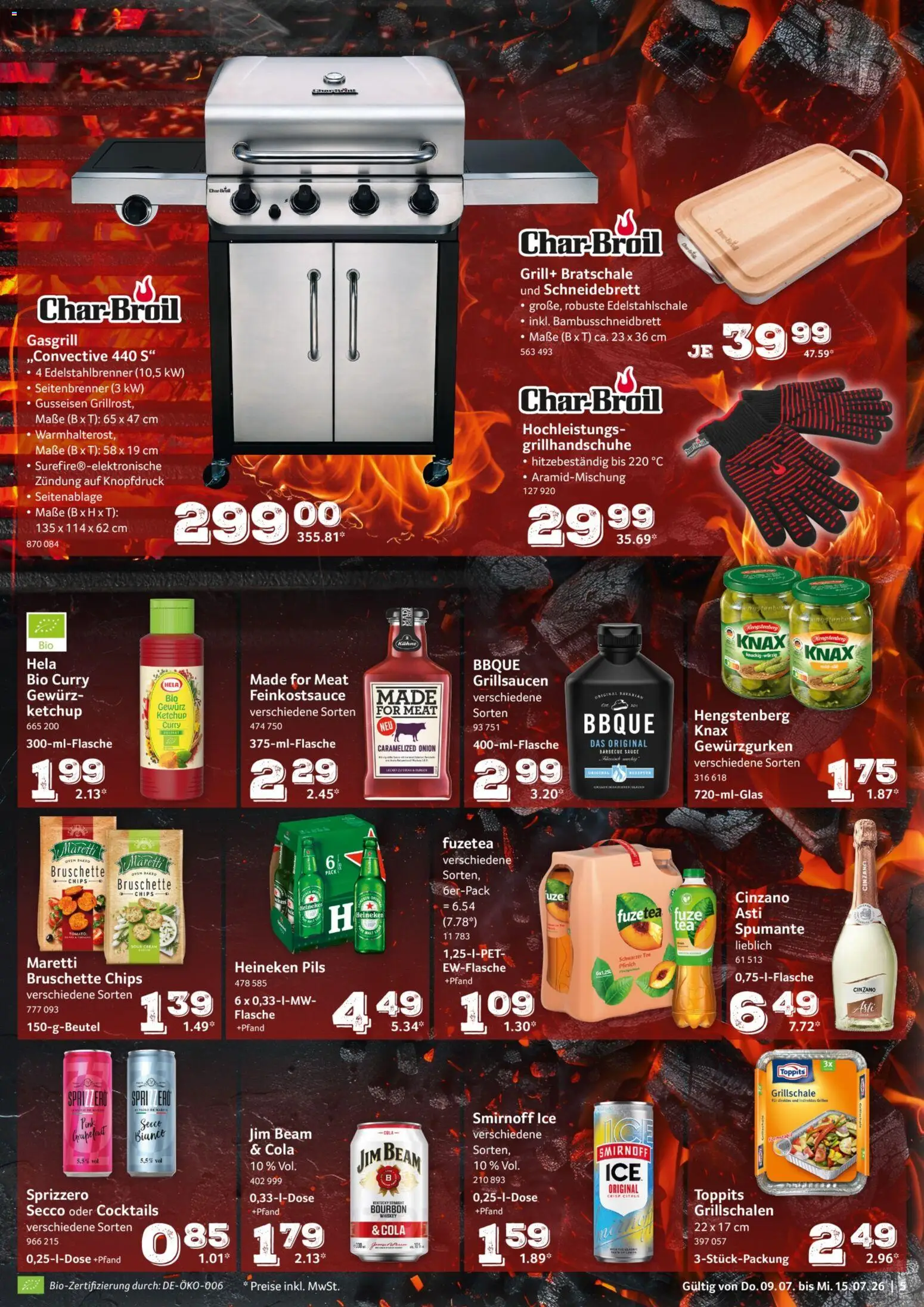Selgros Prospekt – gültig ab 09.07.2026 | Seite: 5 | Produkte: Grill, Grapefruit, Smirnoff, Tee